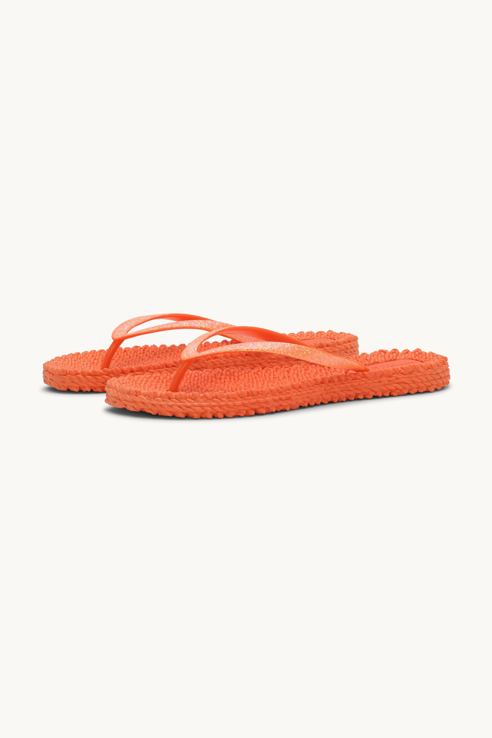 Tongs Glitter - Hot Orange