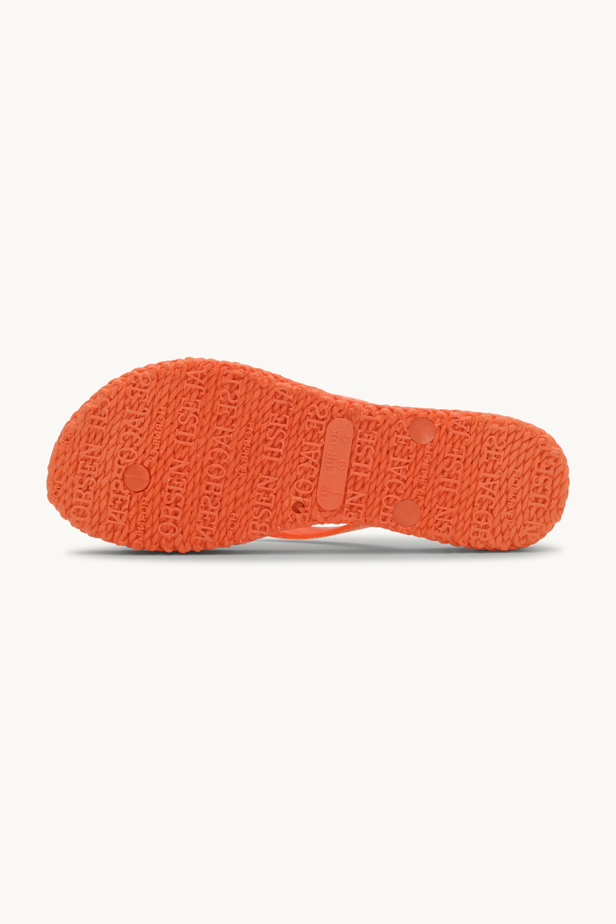 Tongs Glitter - Hot Orange