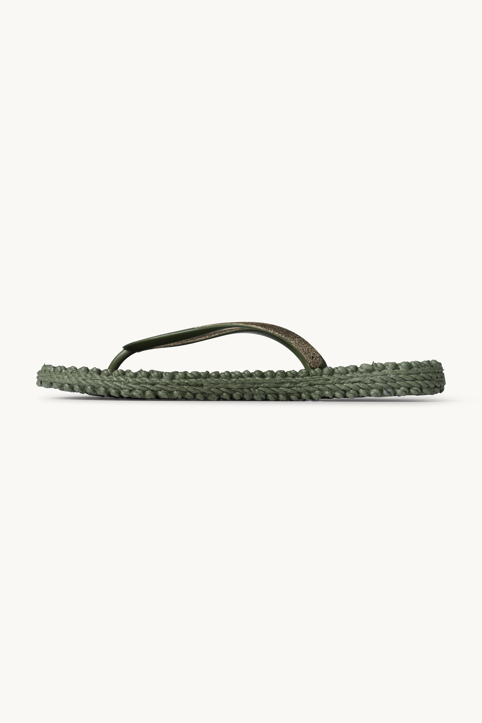 Tongs Glitter - Army