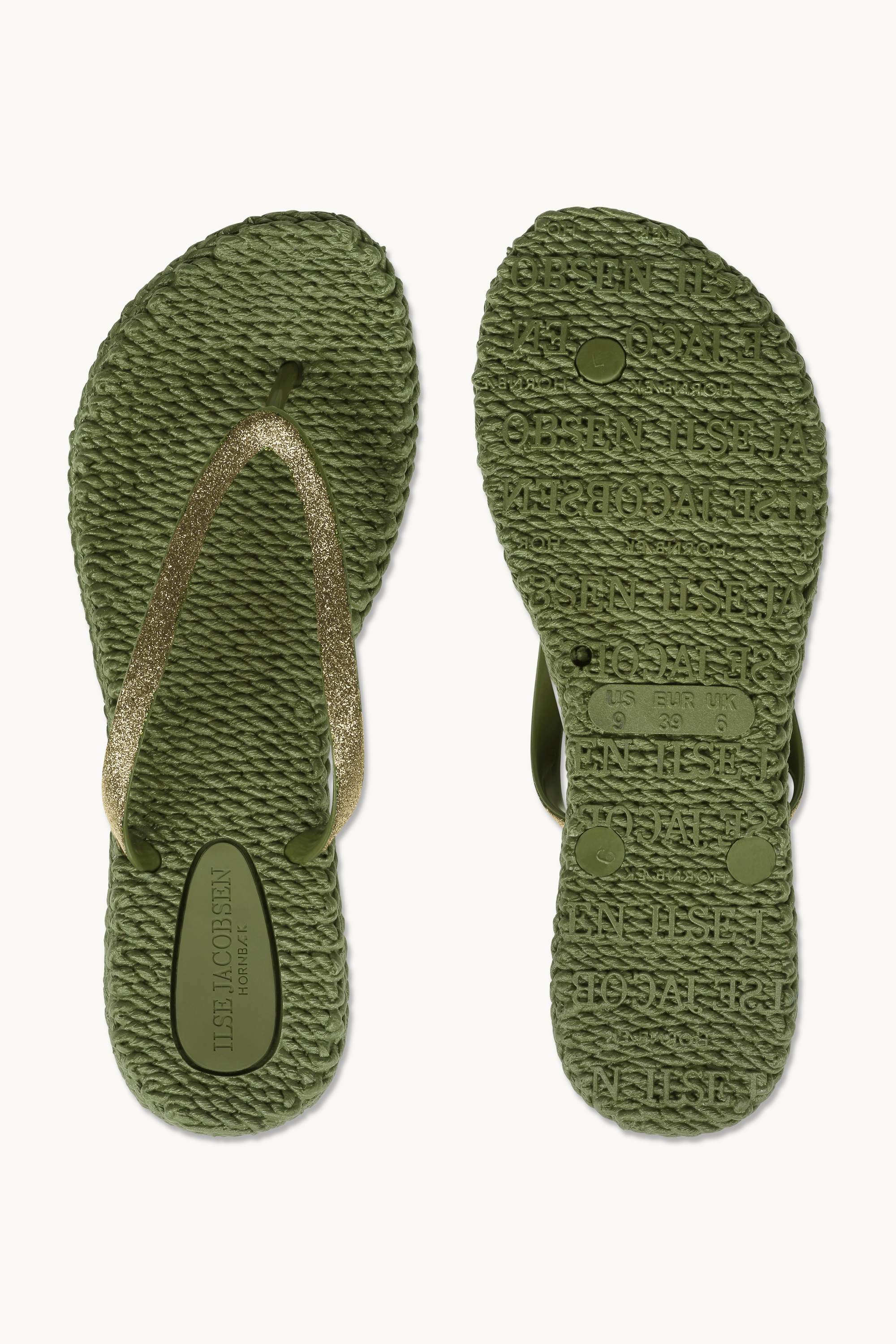 Tongs Glitter - Sphagnum