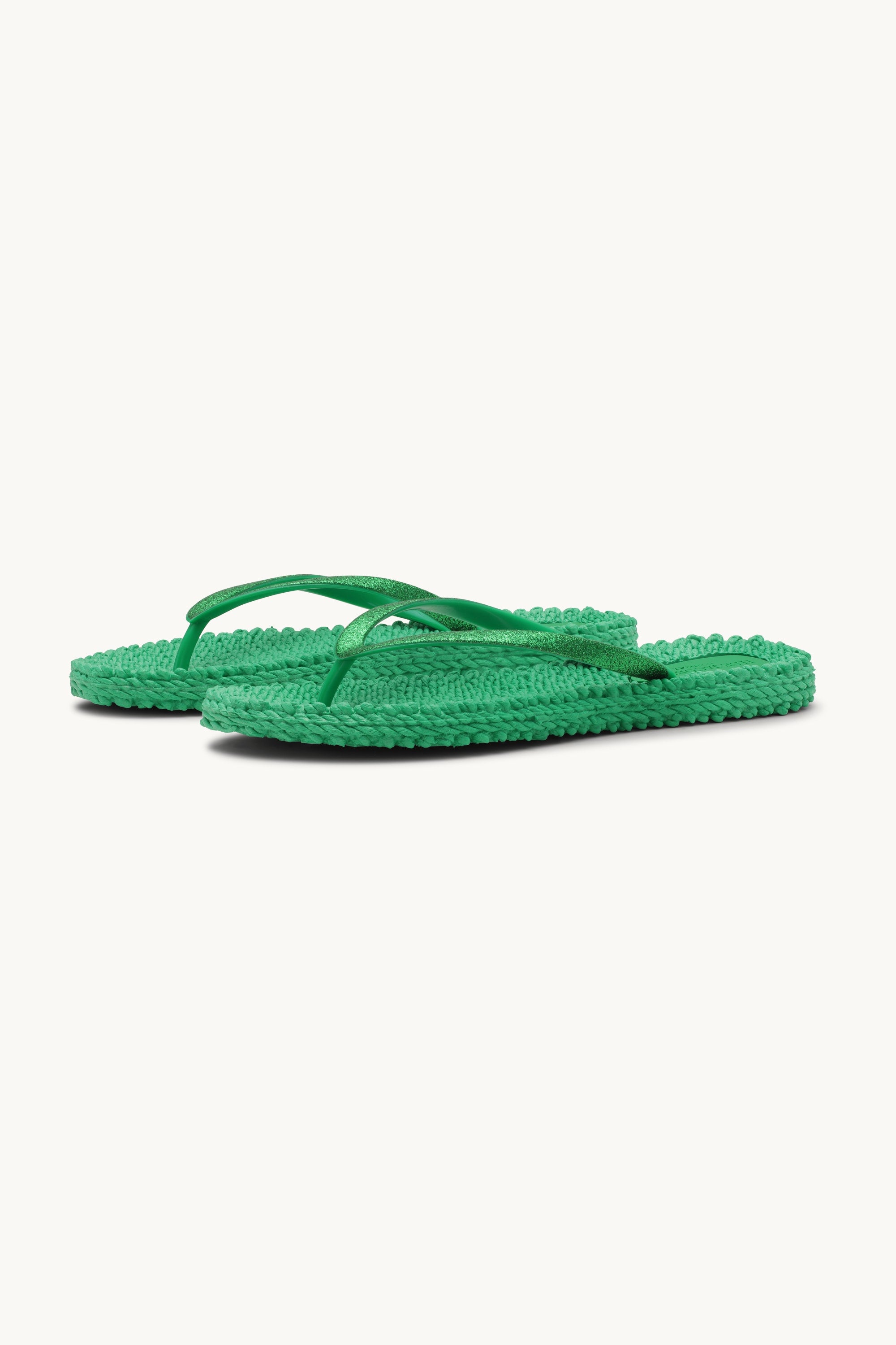 Tongs Glitter - Fern Green