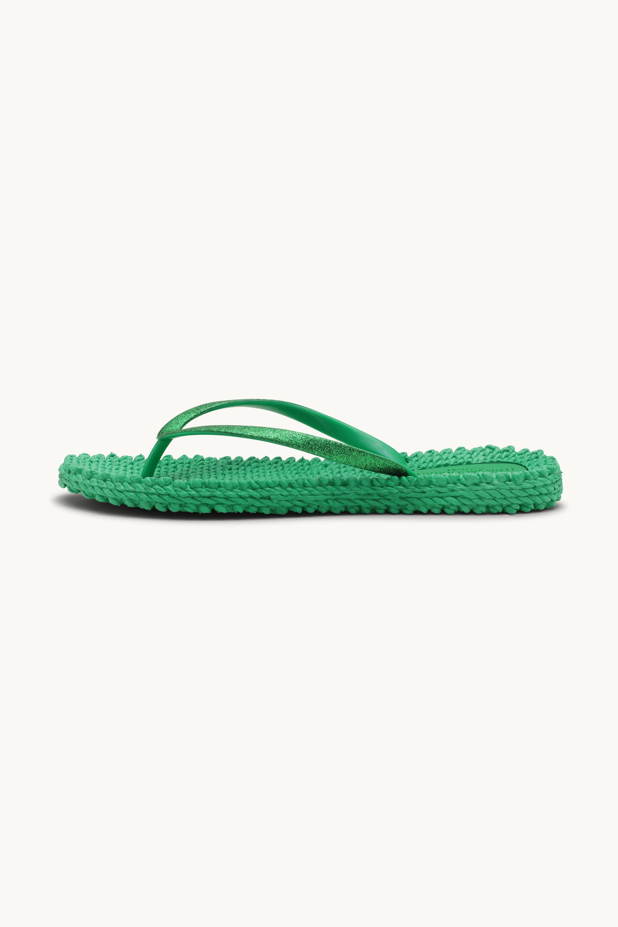 Tongs Glitter - Fern Green