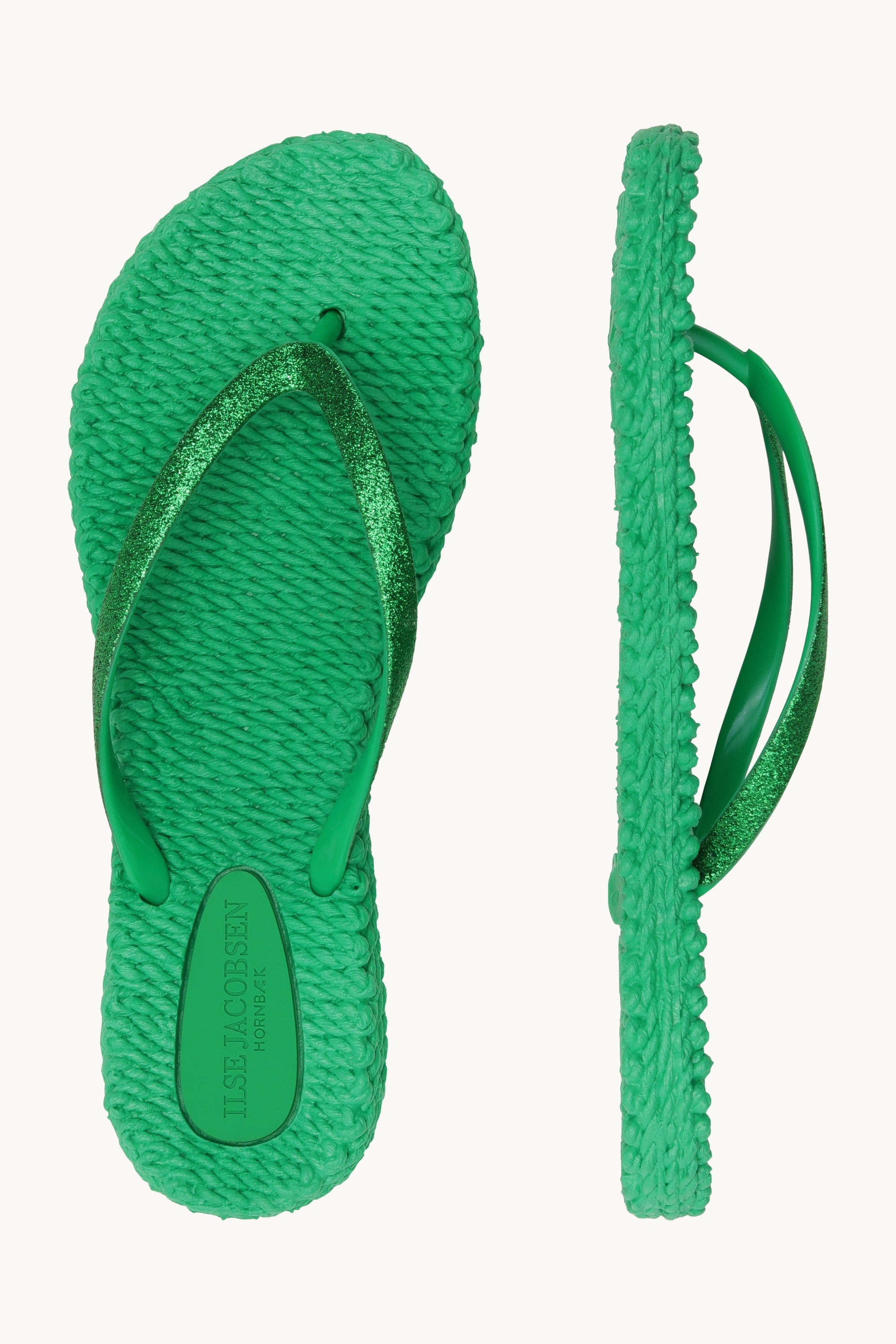 Tongs Glitter - Fern Green