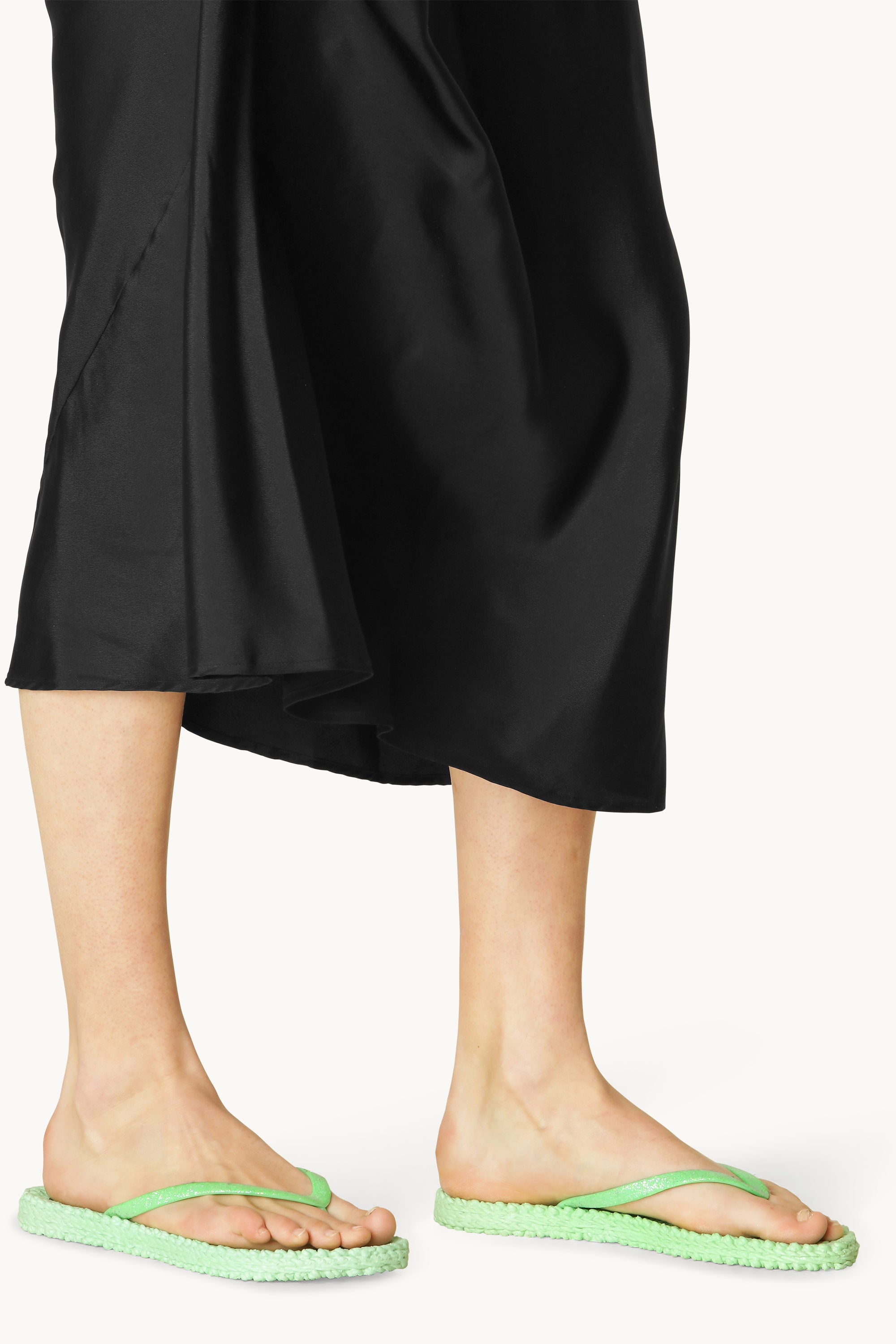 Tongs Glitter - Bright Green