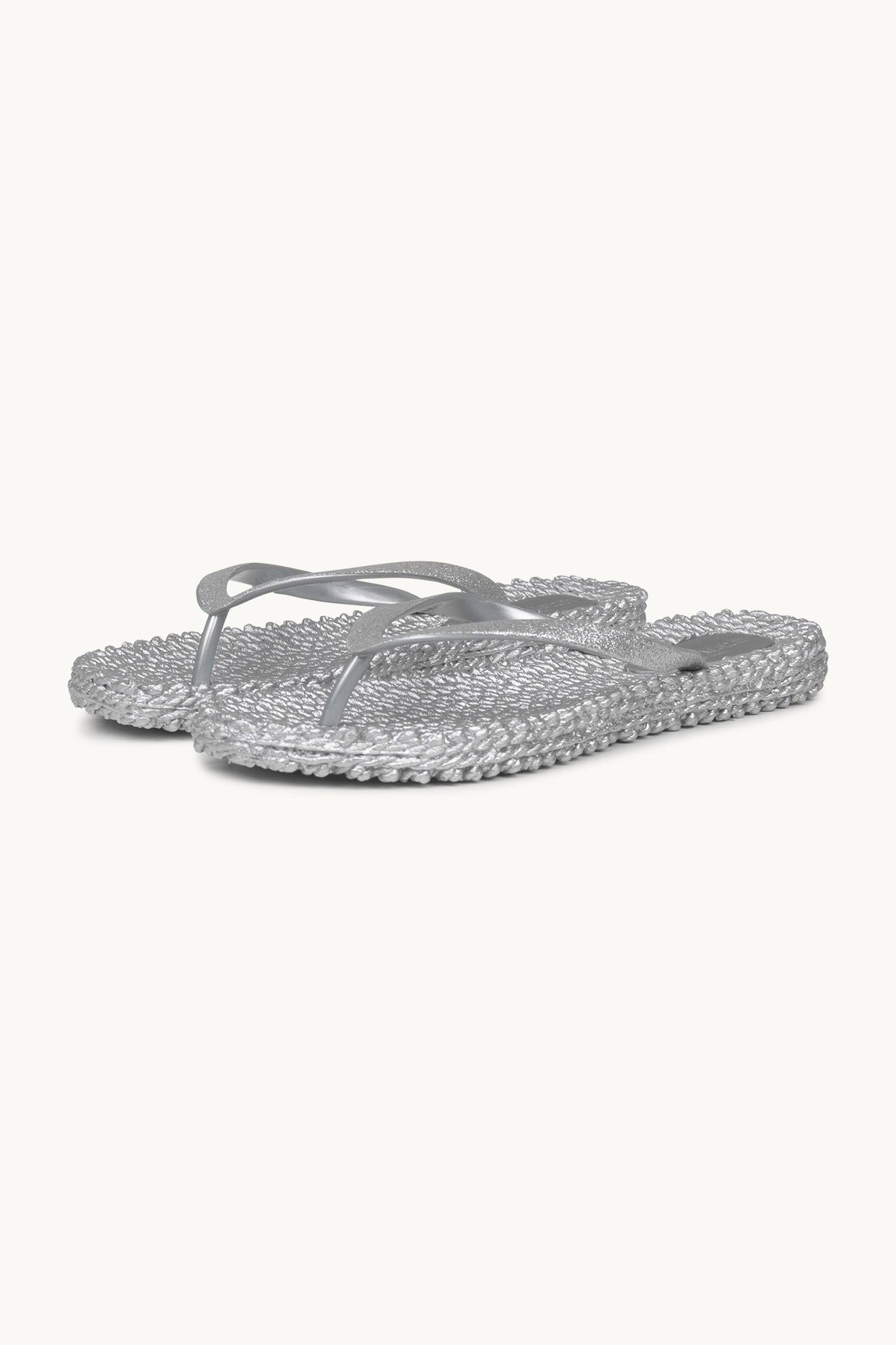 Tongs Glitter - Silver