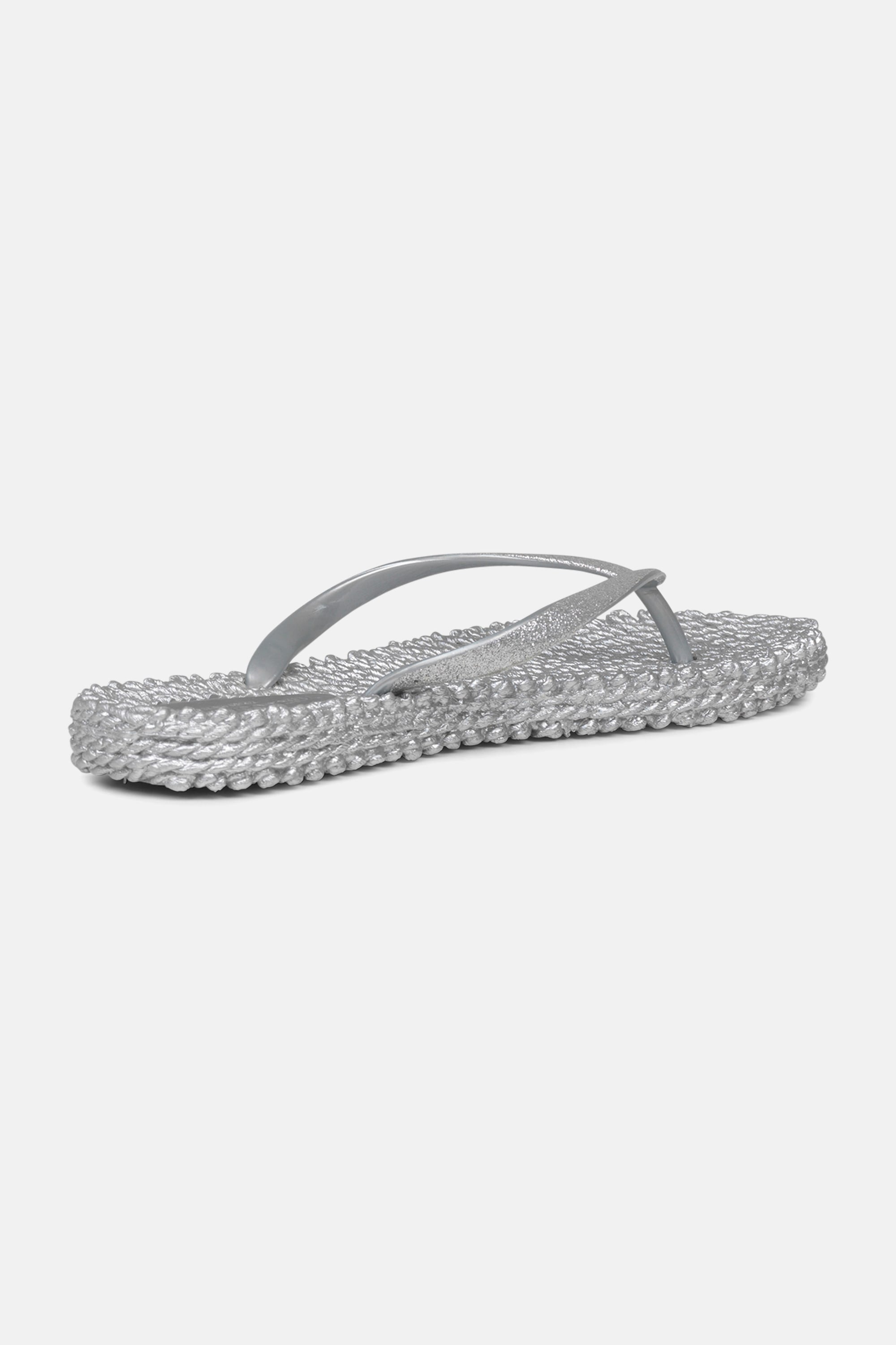 Tongs Glitter - Silver