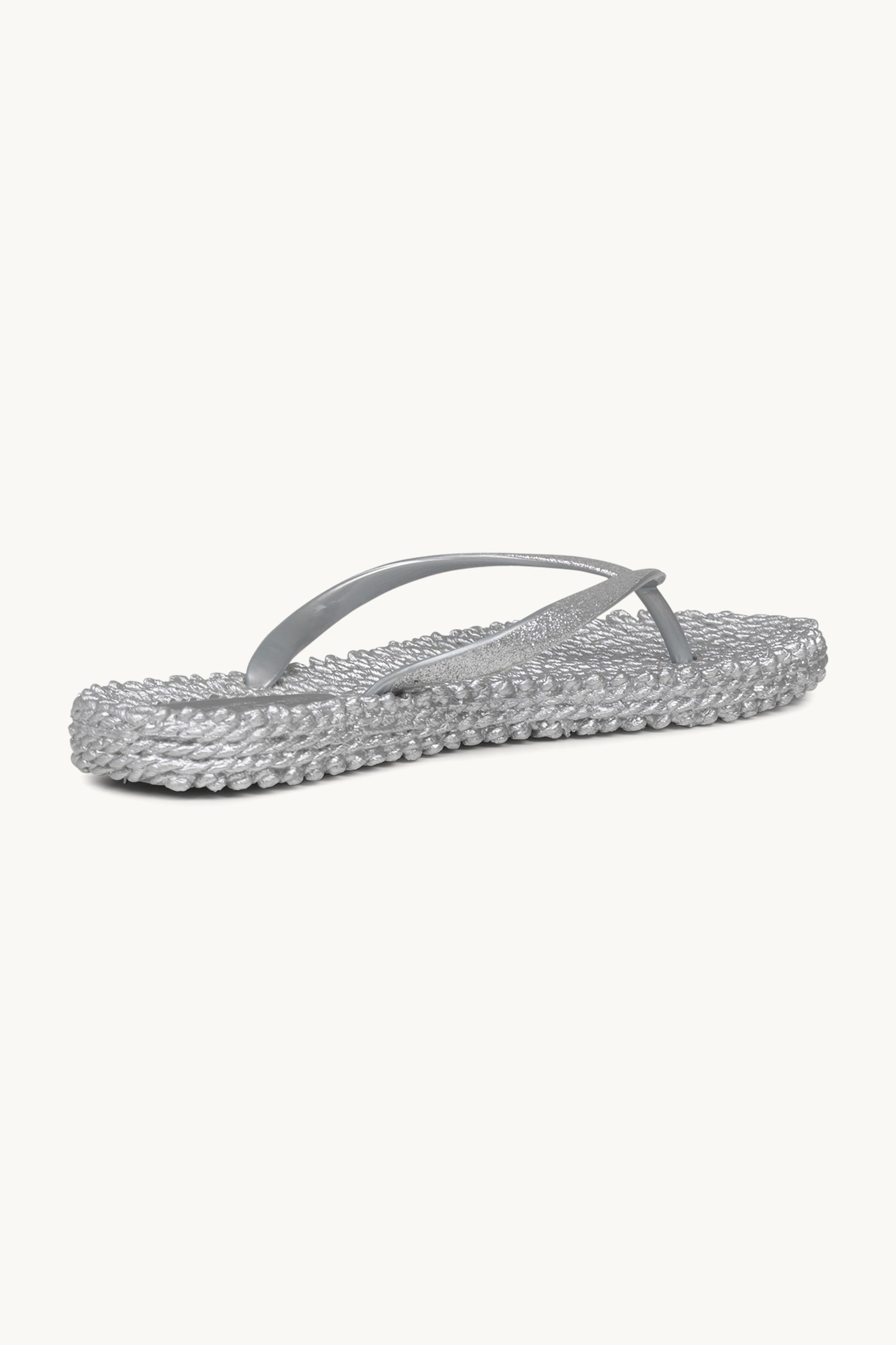 Tongs Glitter - Silver