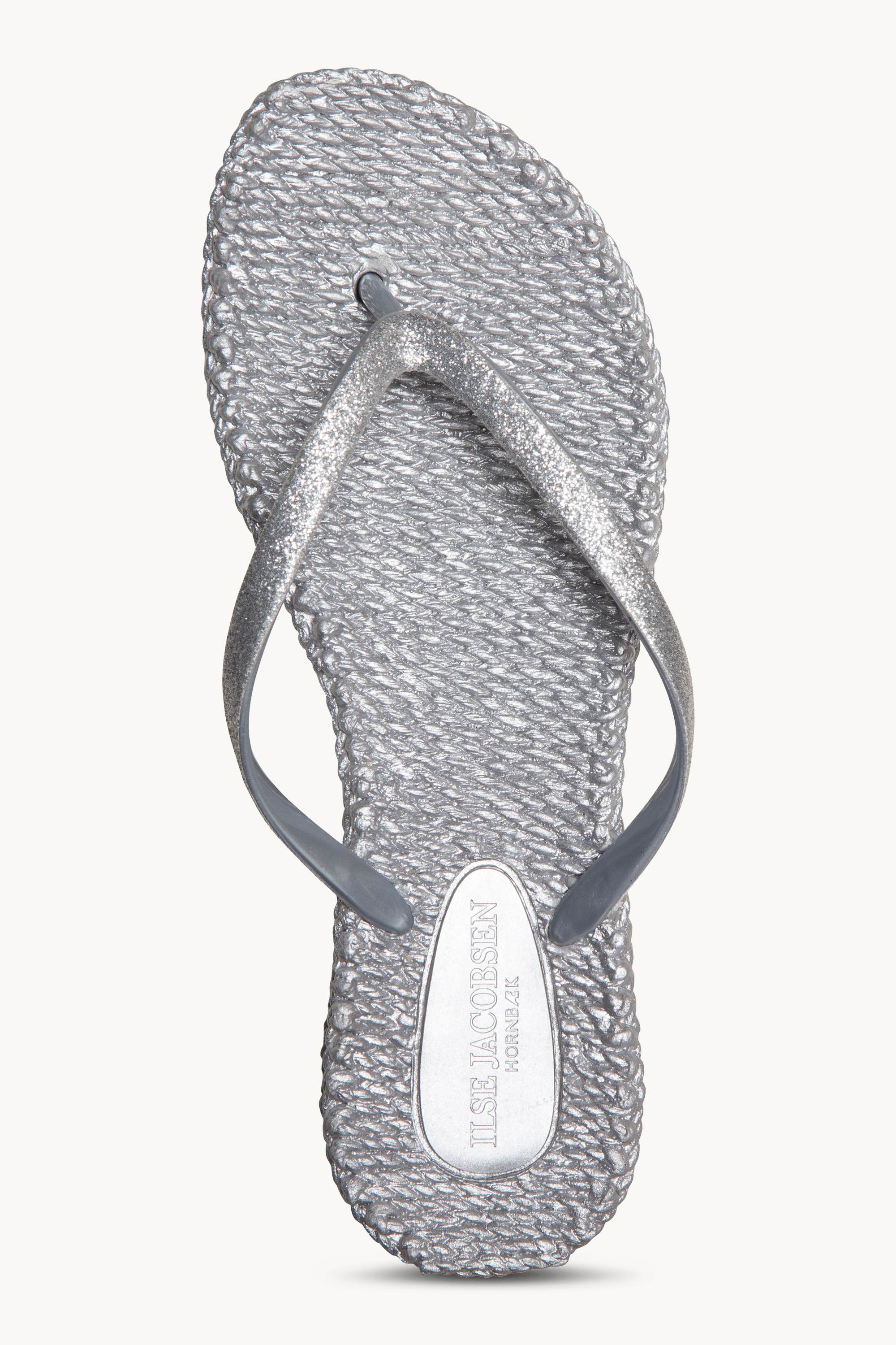 Tongs Glitter - Silver
