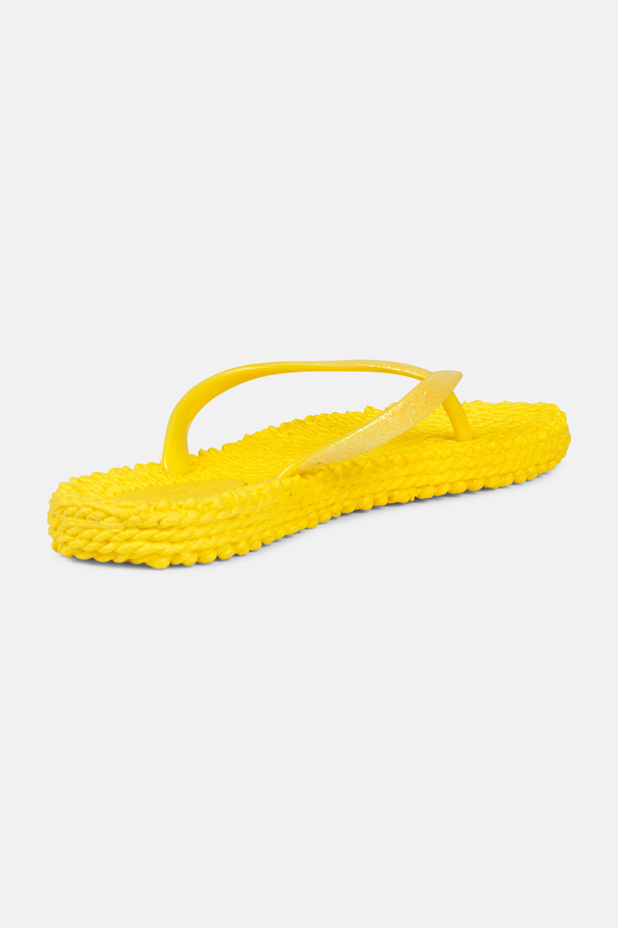Tongs Glitter - Yellow