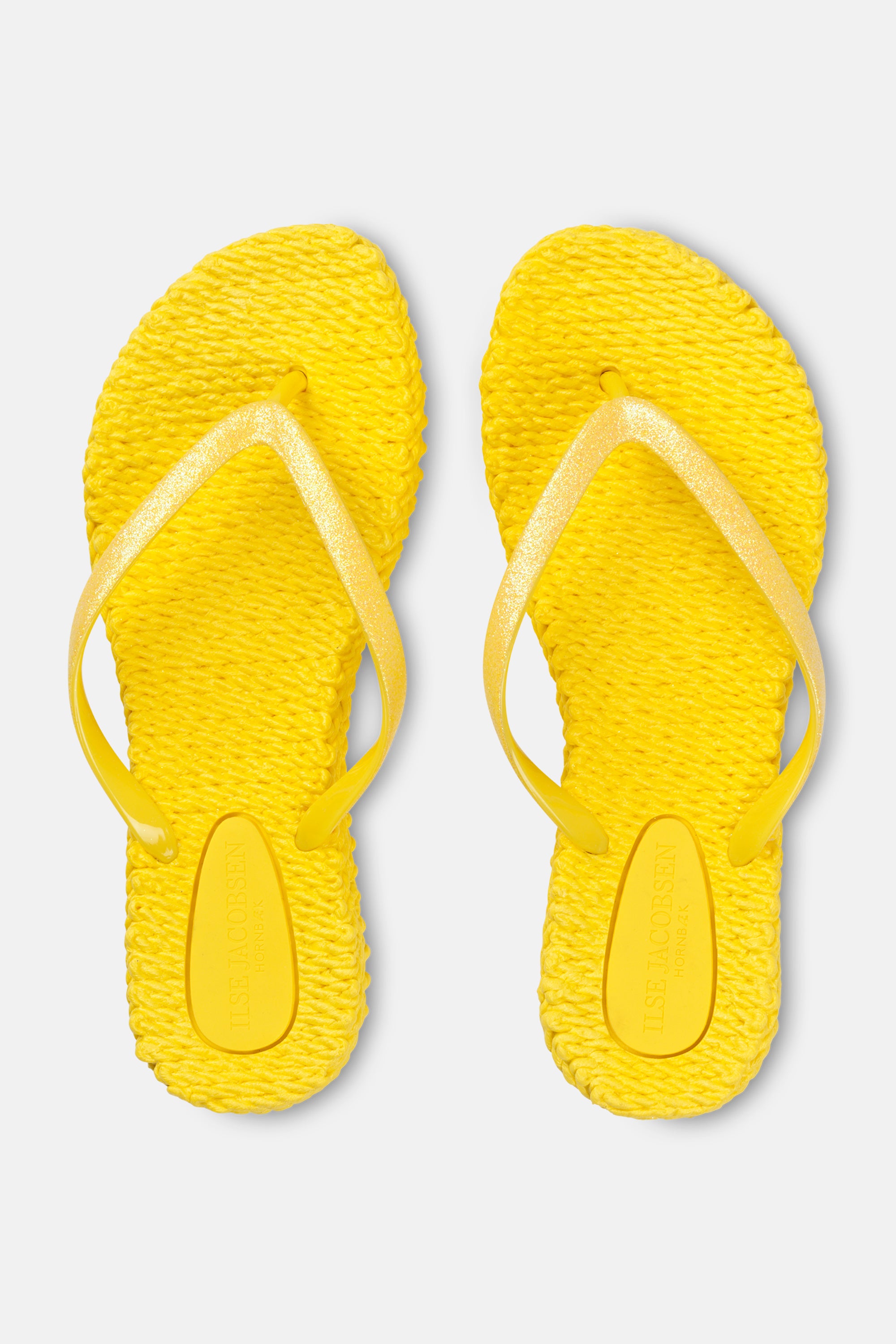 Tongs Glitter - Yellow