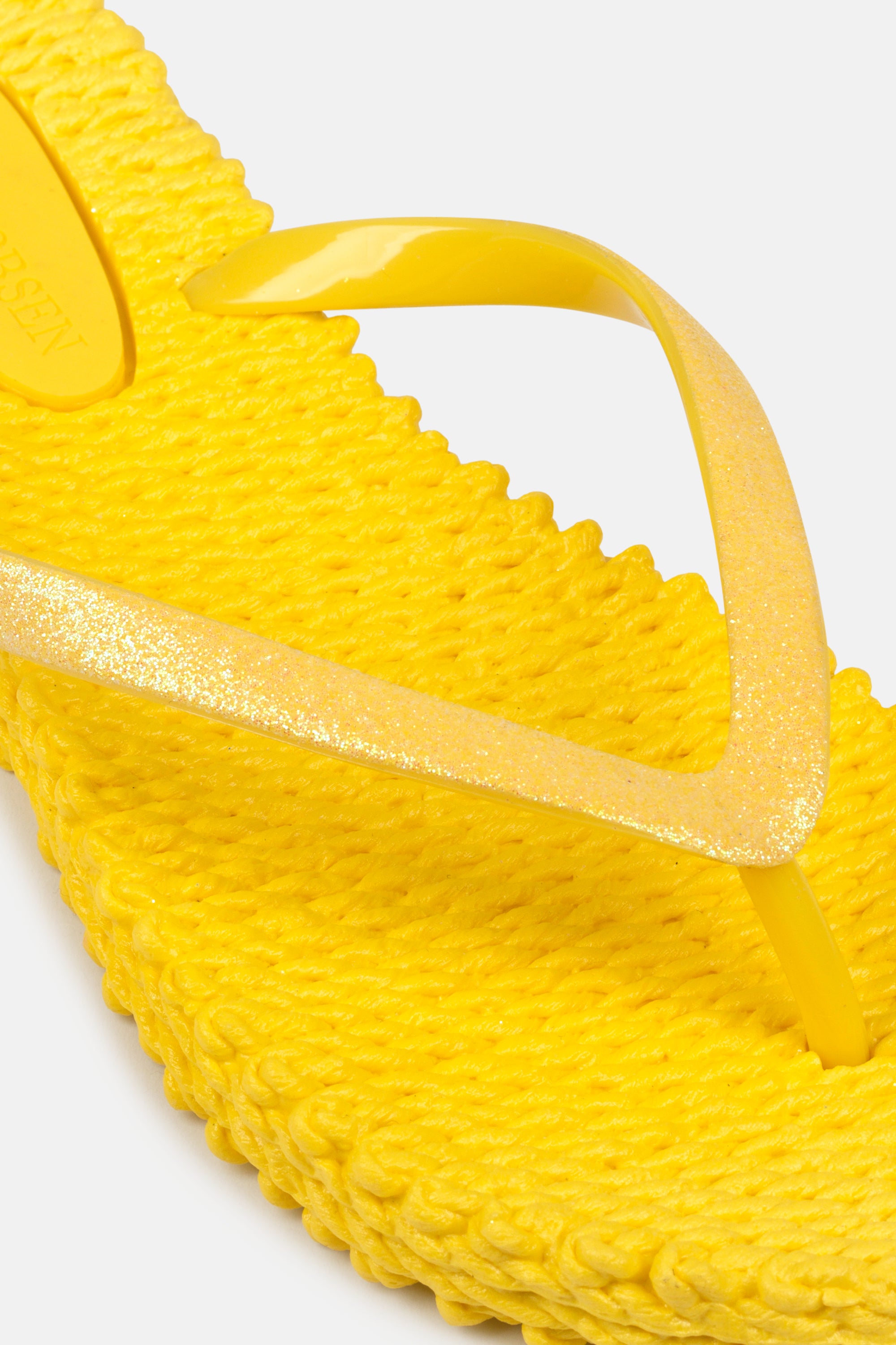 Tongs Glitter - Yellow