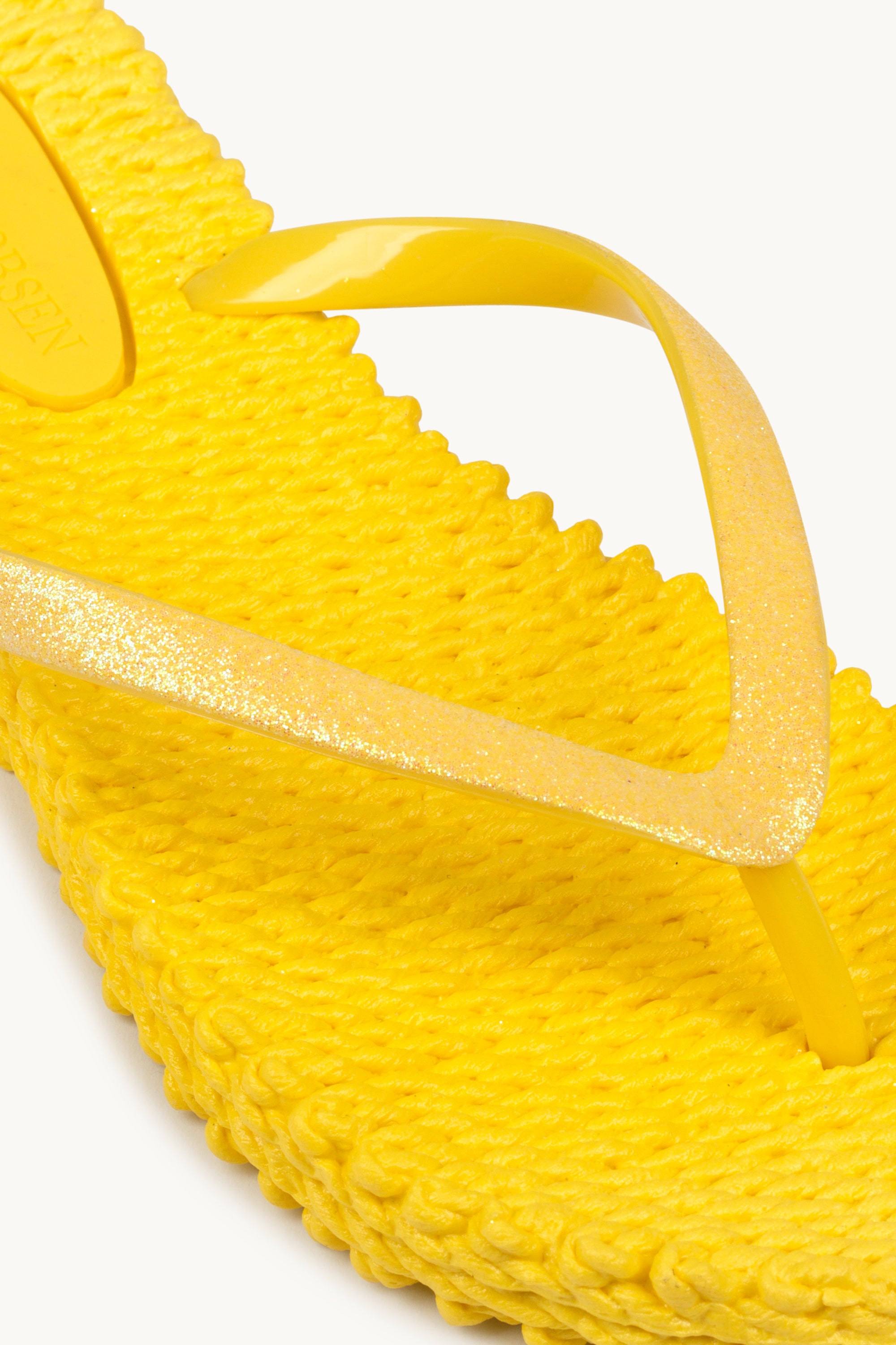 Tongs Glitter - Yellow
