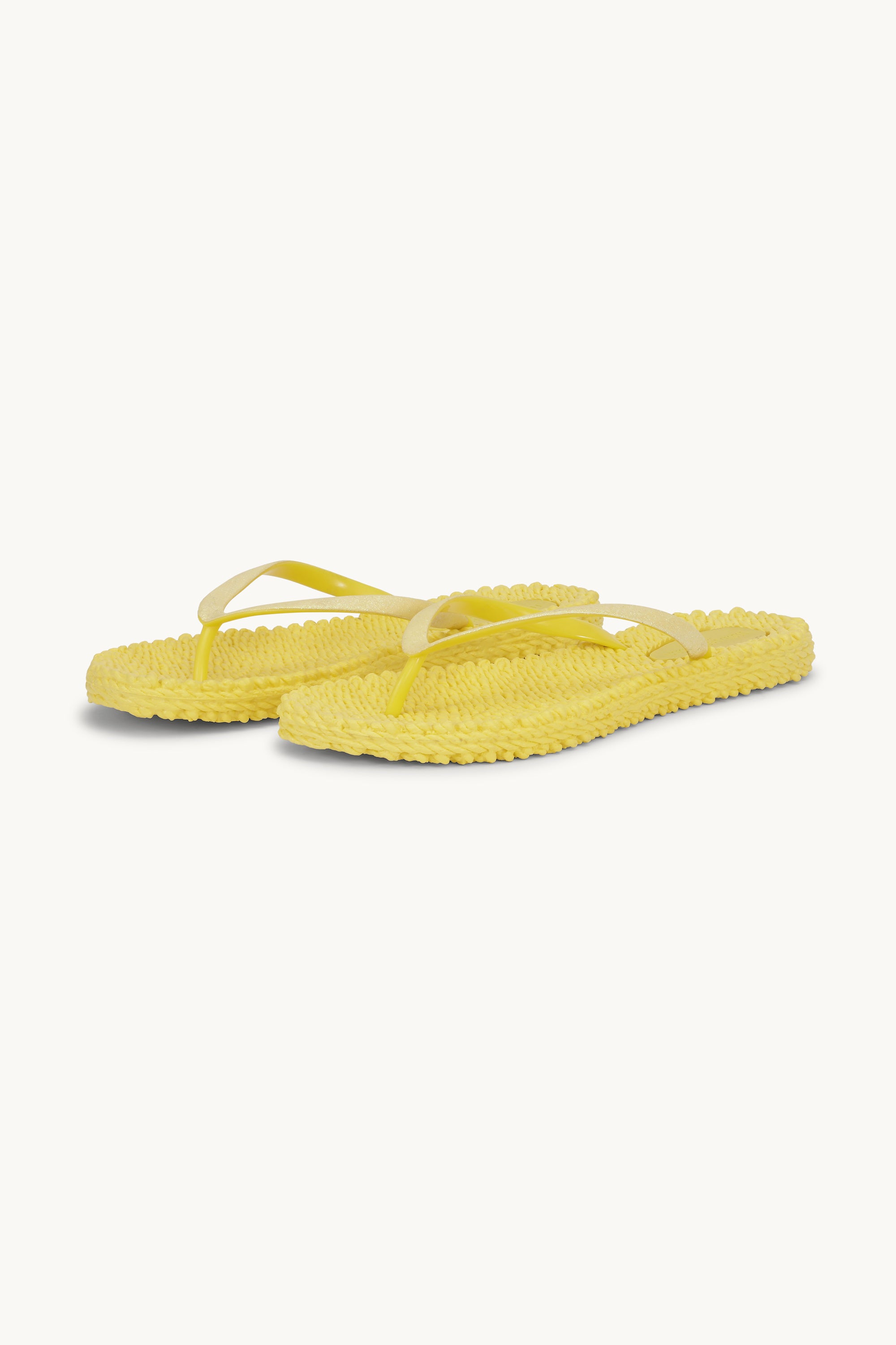 Tongs Glitter - Pale Banana
