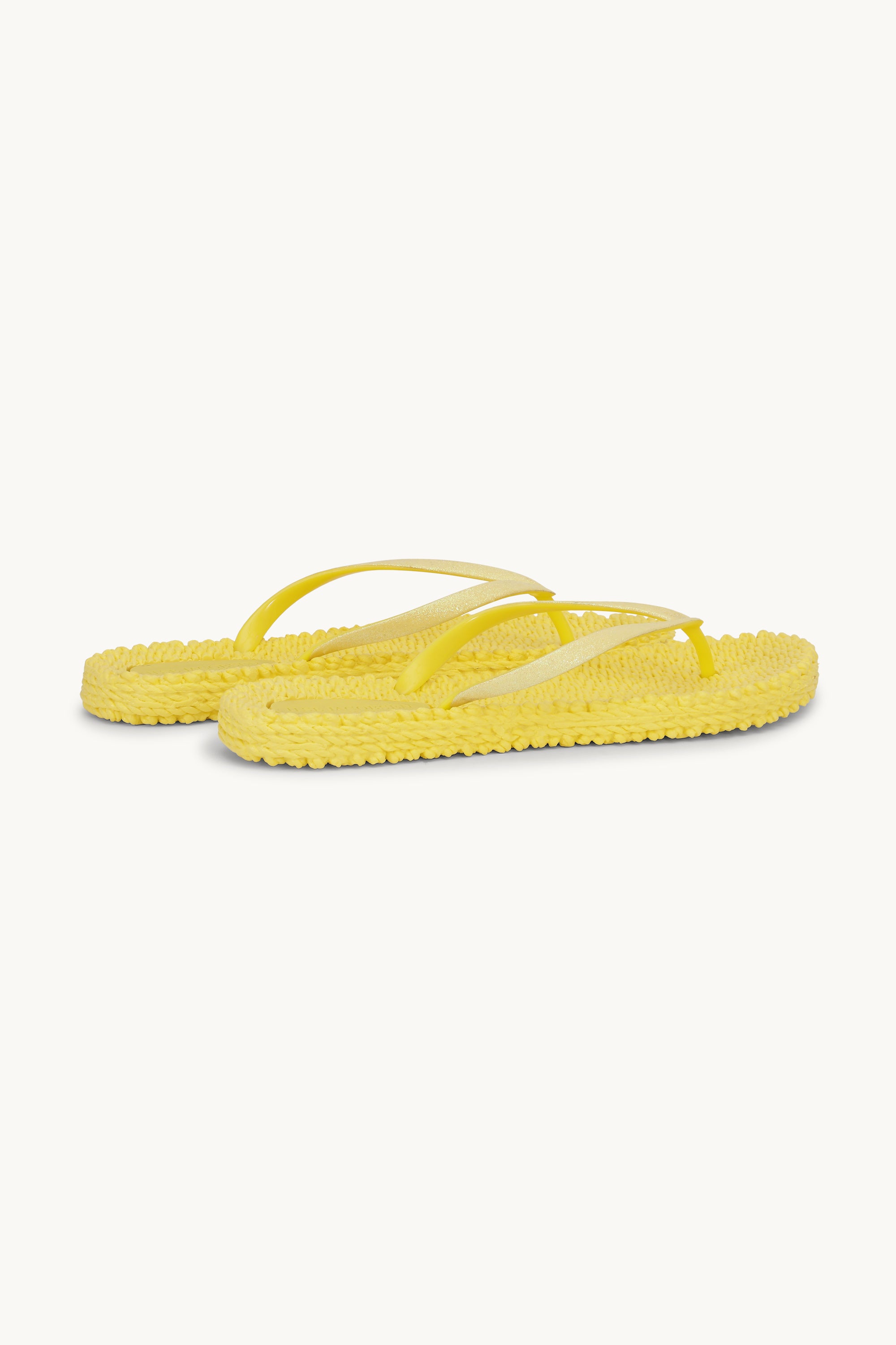 Tongs Glitter - Pale Banana