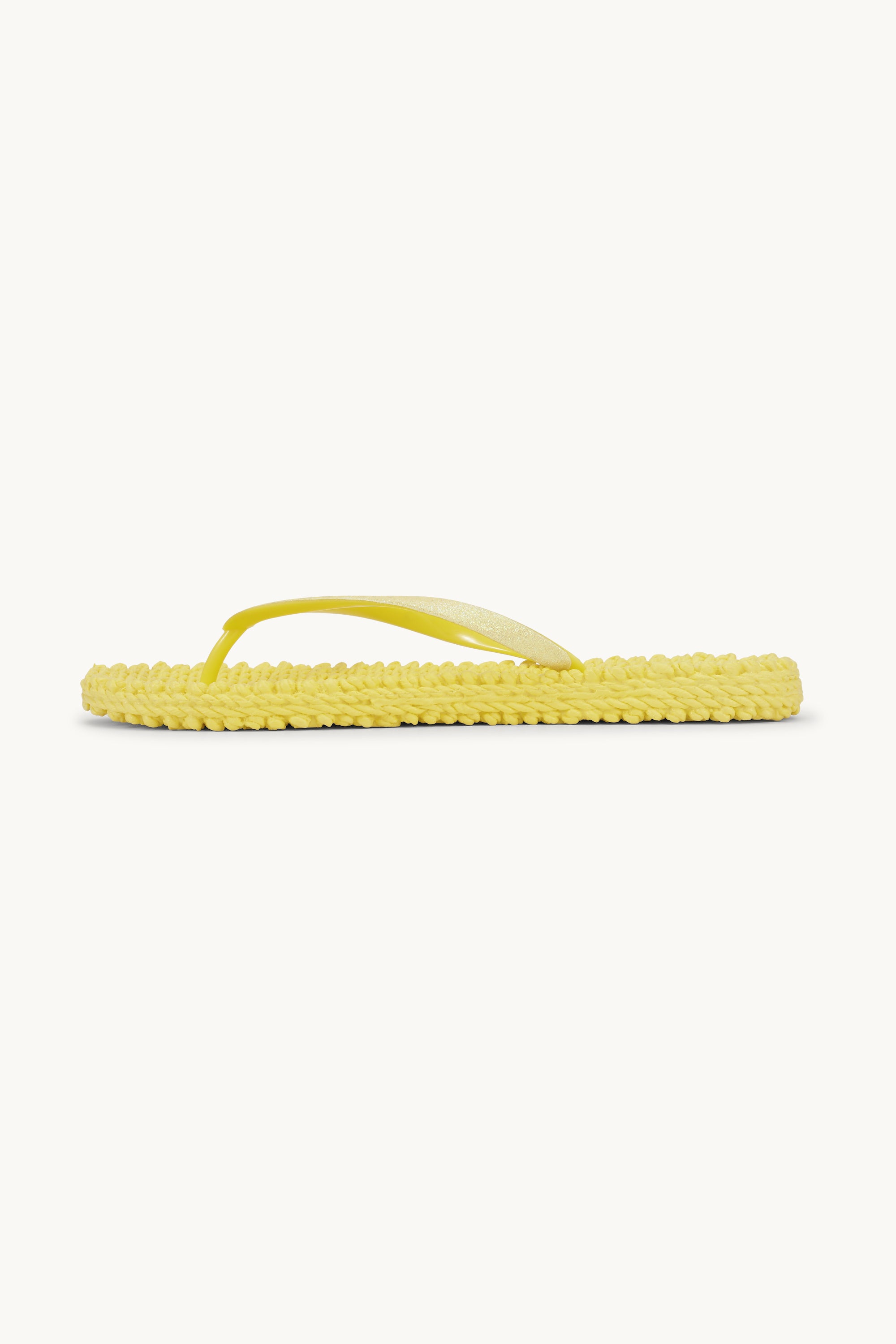 Tongs Glitter - Pale Banana