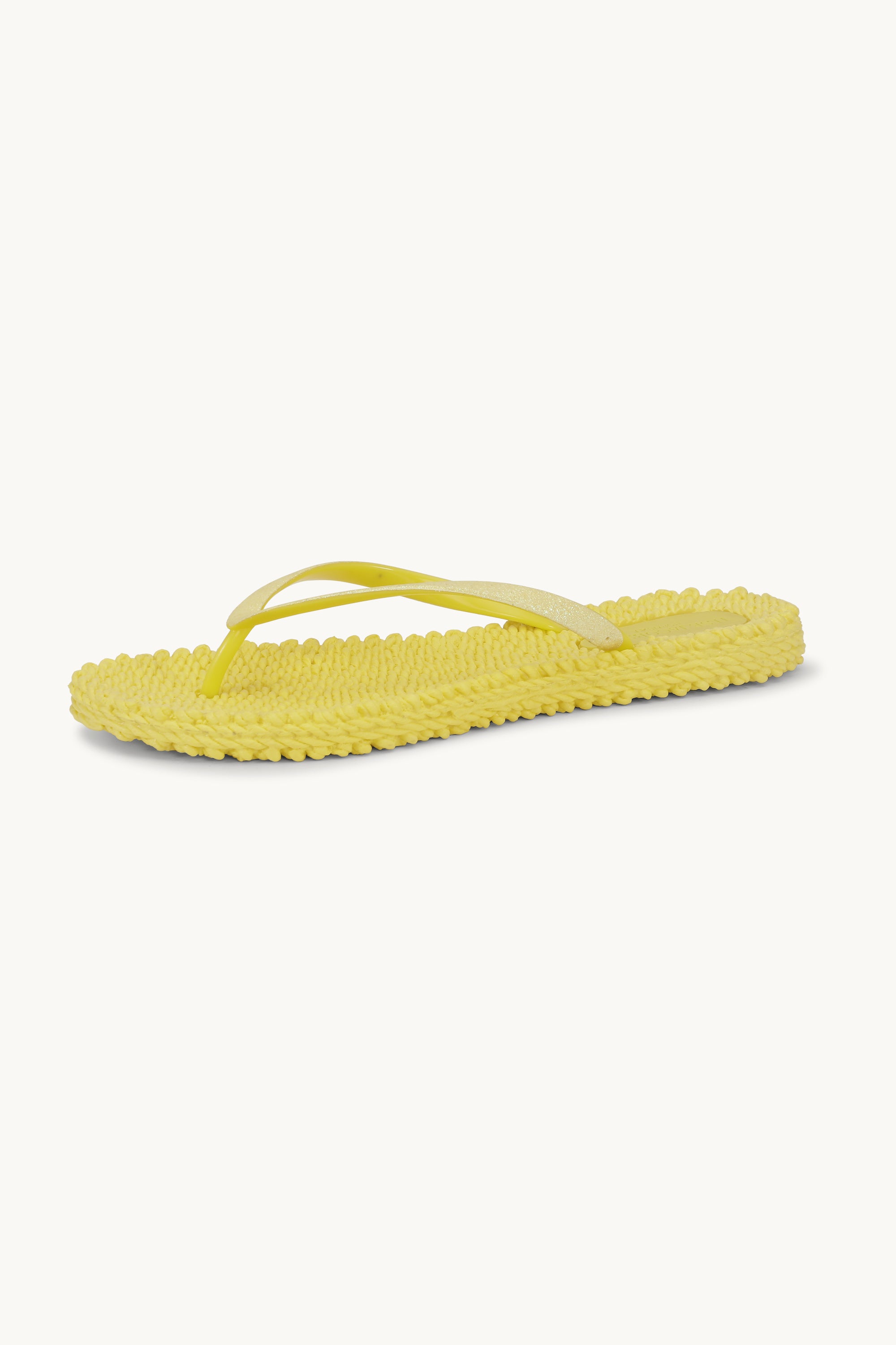 Tongs Glitter - Pale Banana
