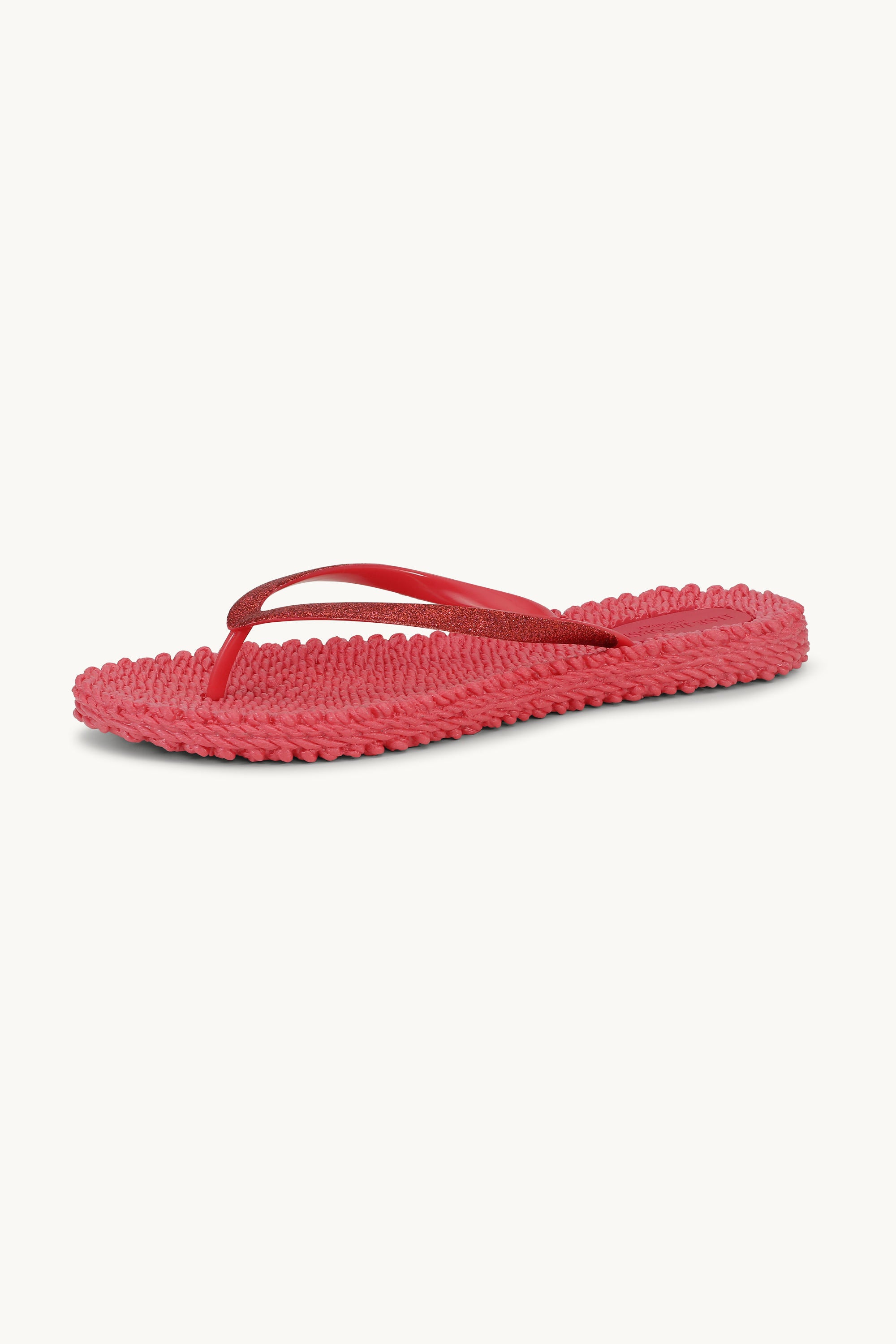 Tongs Glitter - Raspberry