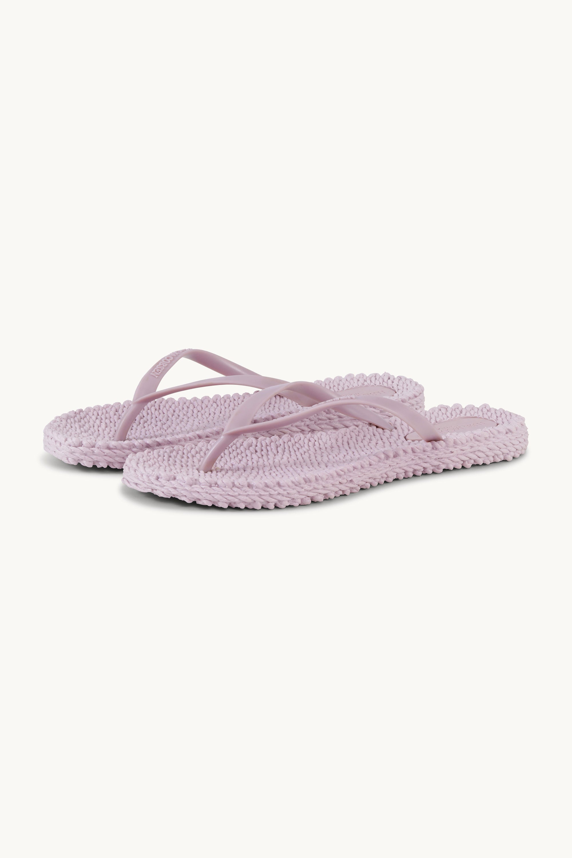 Flip Flops With Logo - Mauve Shadows