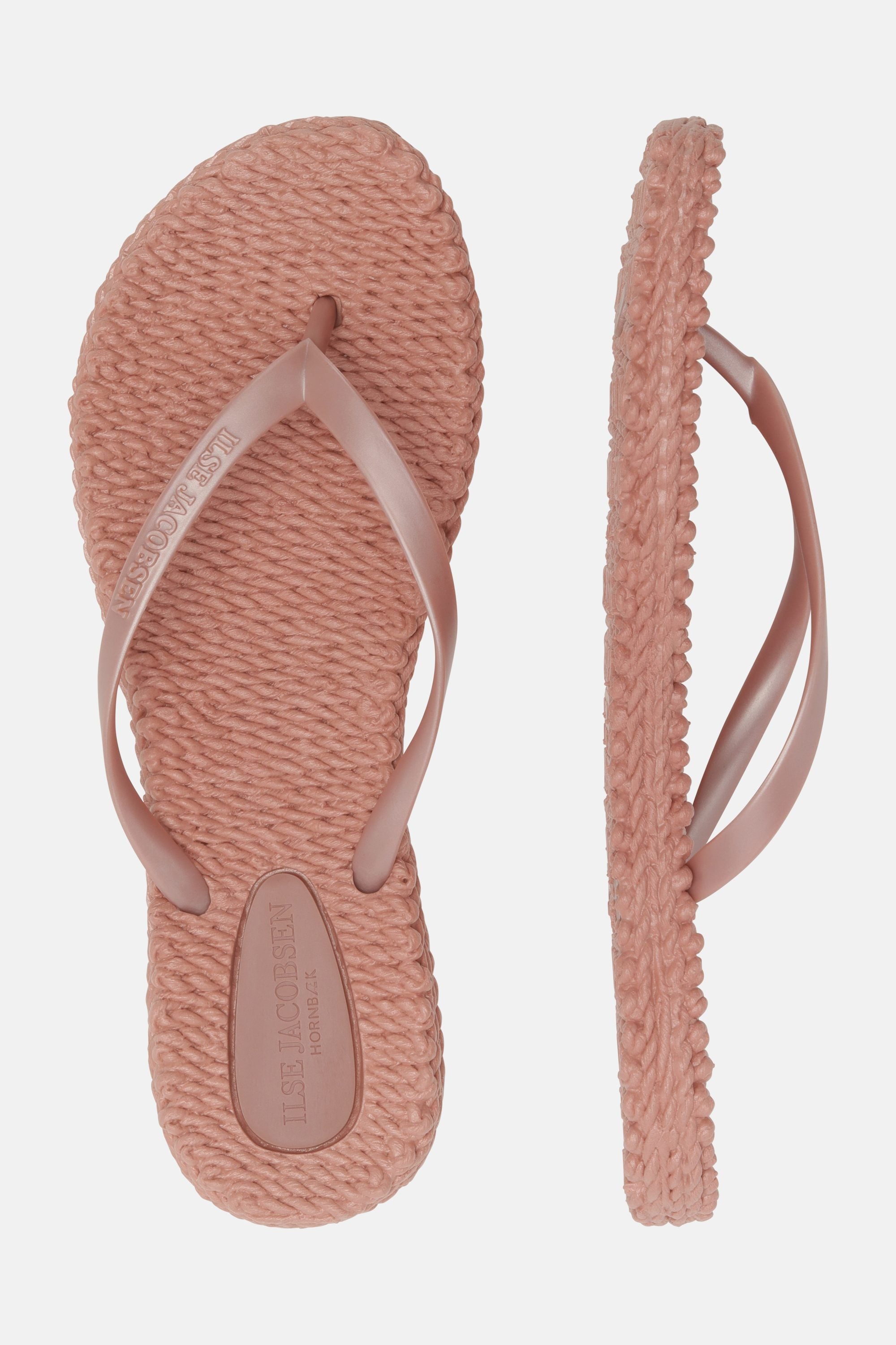 Flip Flops With Logo - Misty Rose