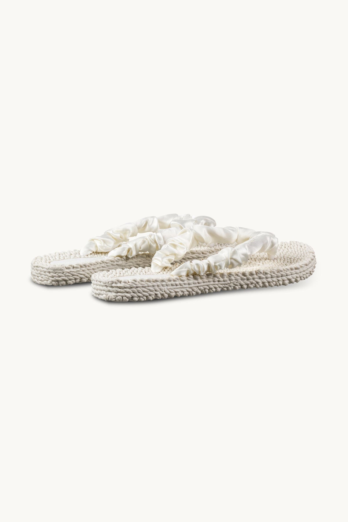 Tongs Tissu - Milk Creme