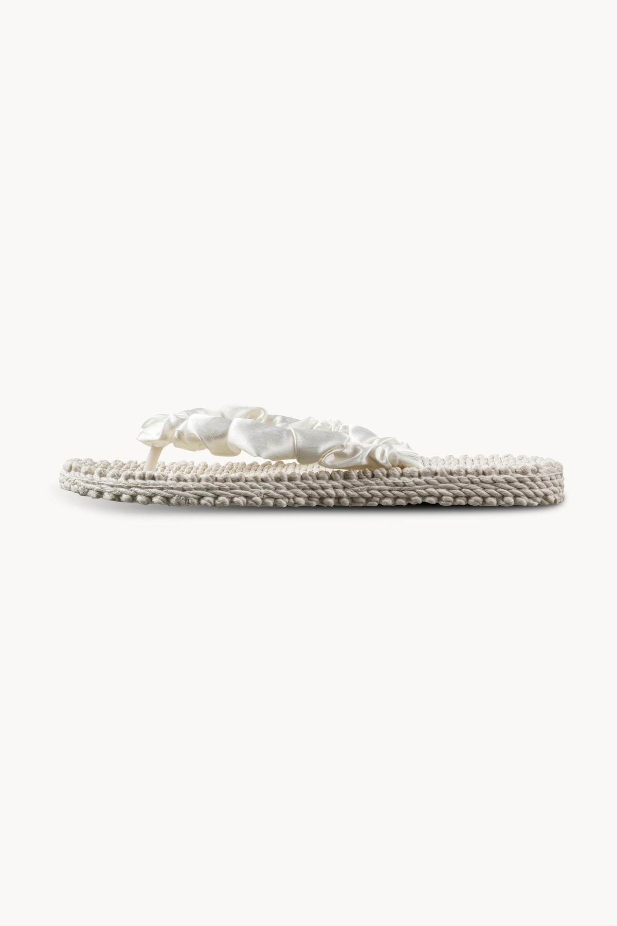 Tongs Tissu - Milk Creme