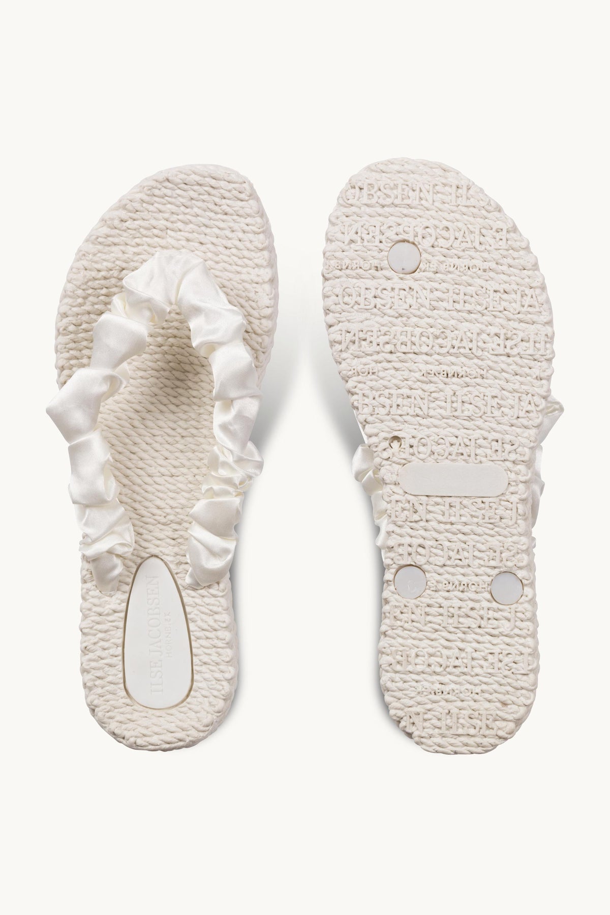 Tongs Tissu - Milk Creme