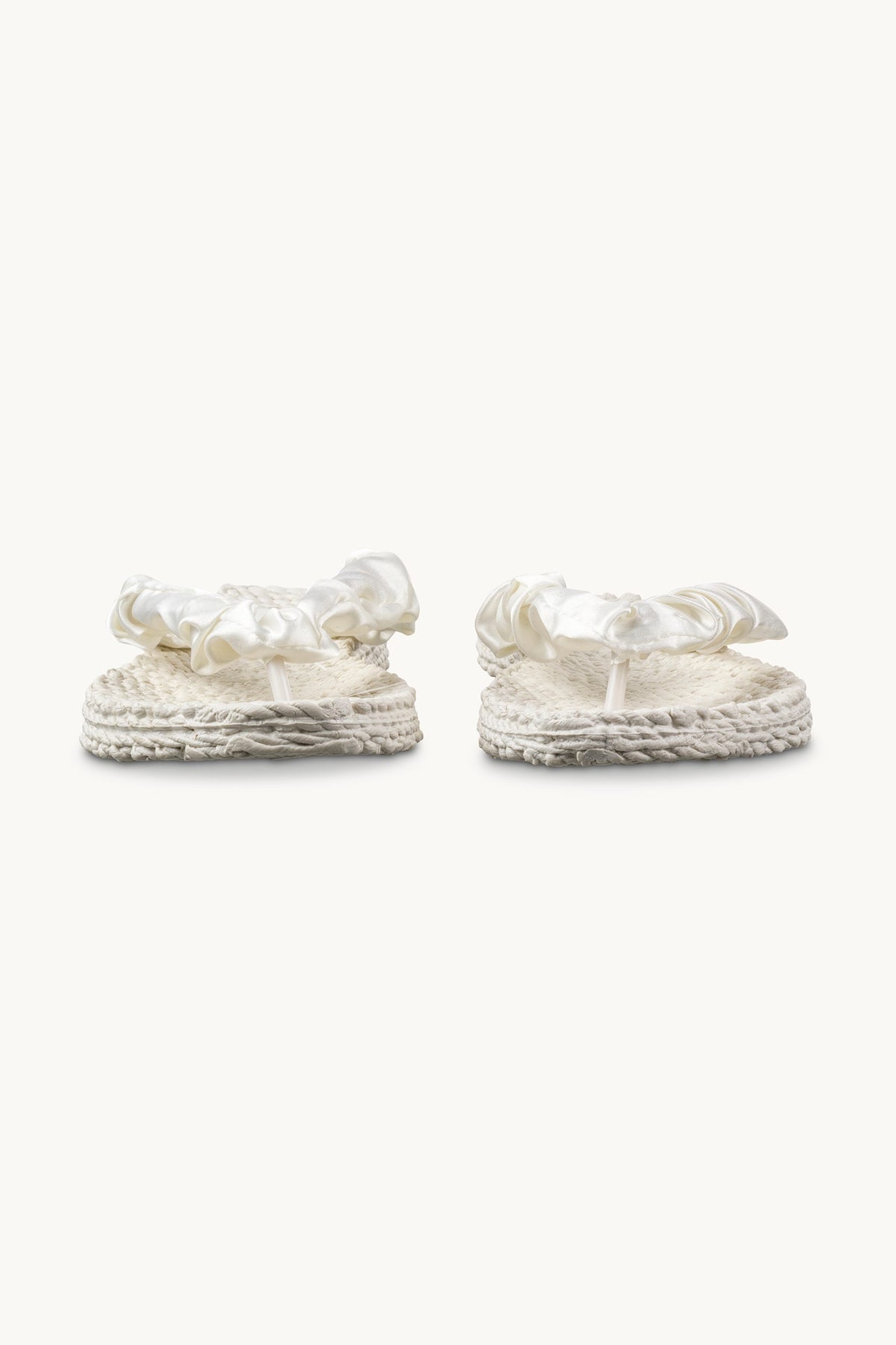 Tongs Tissu - Milk Creme