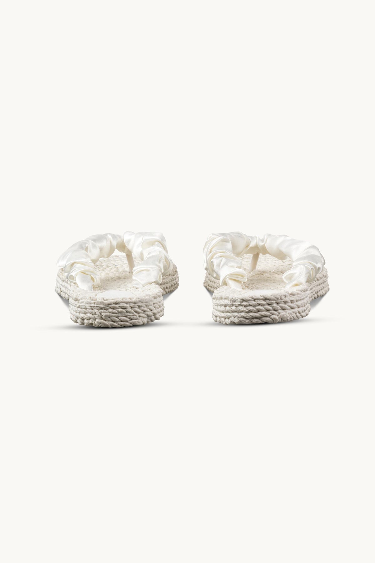 Tongs Tissu - Milk Creme