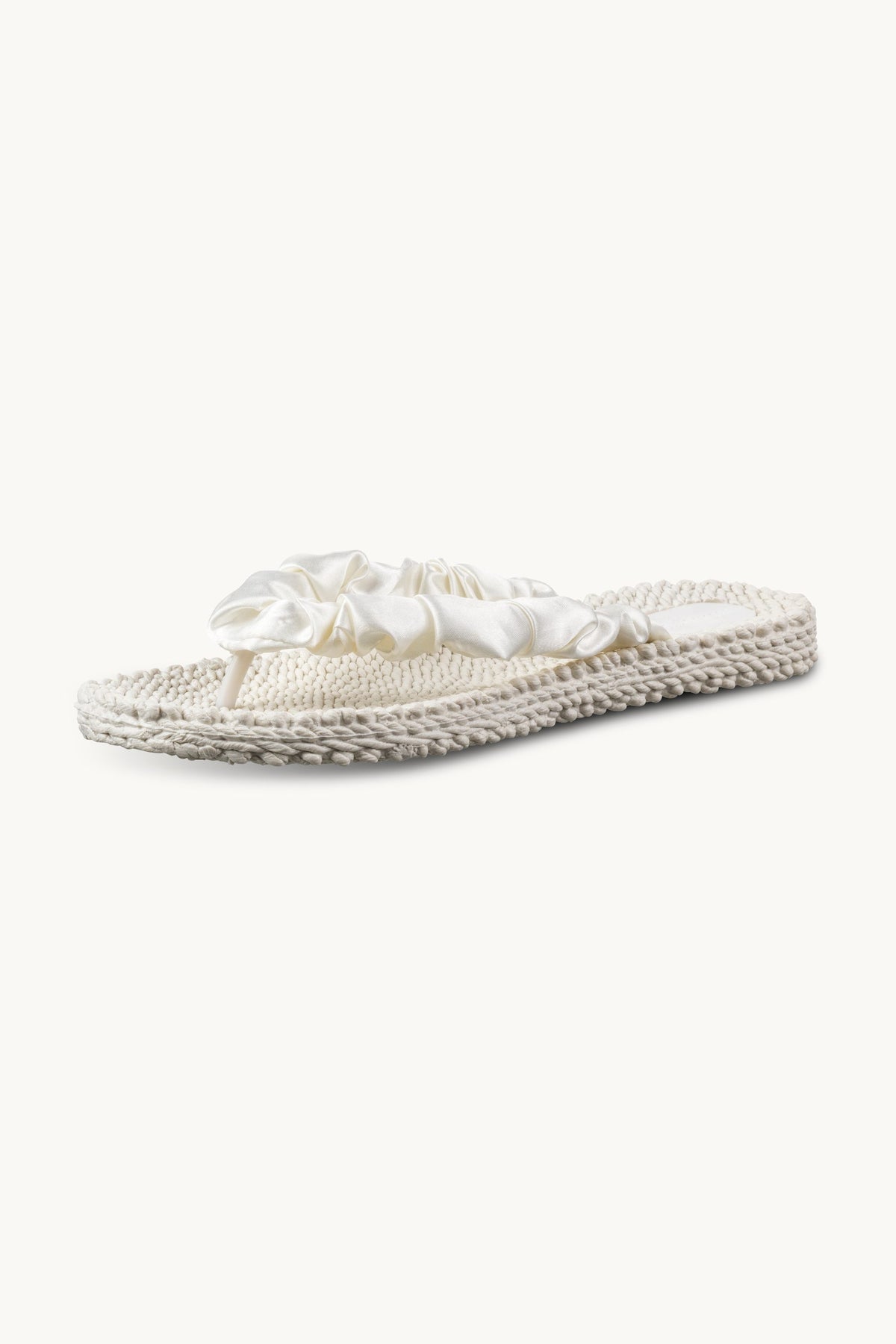 Tongs Tissu - Milk Creme