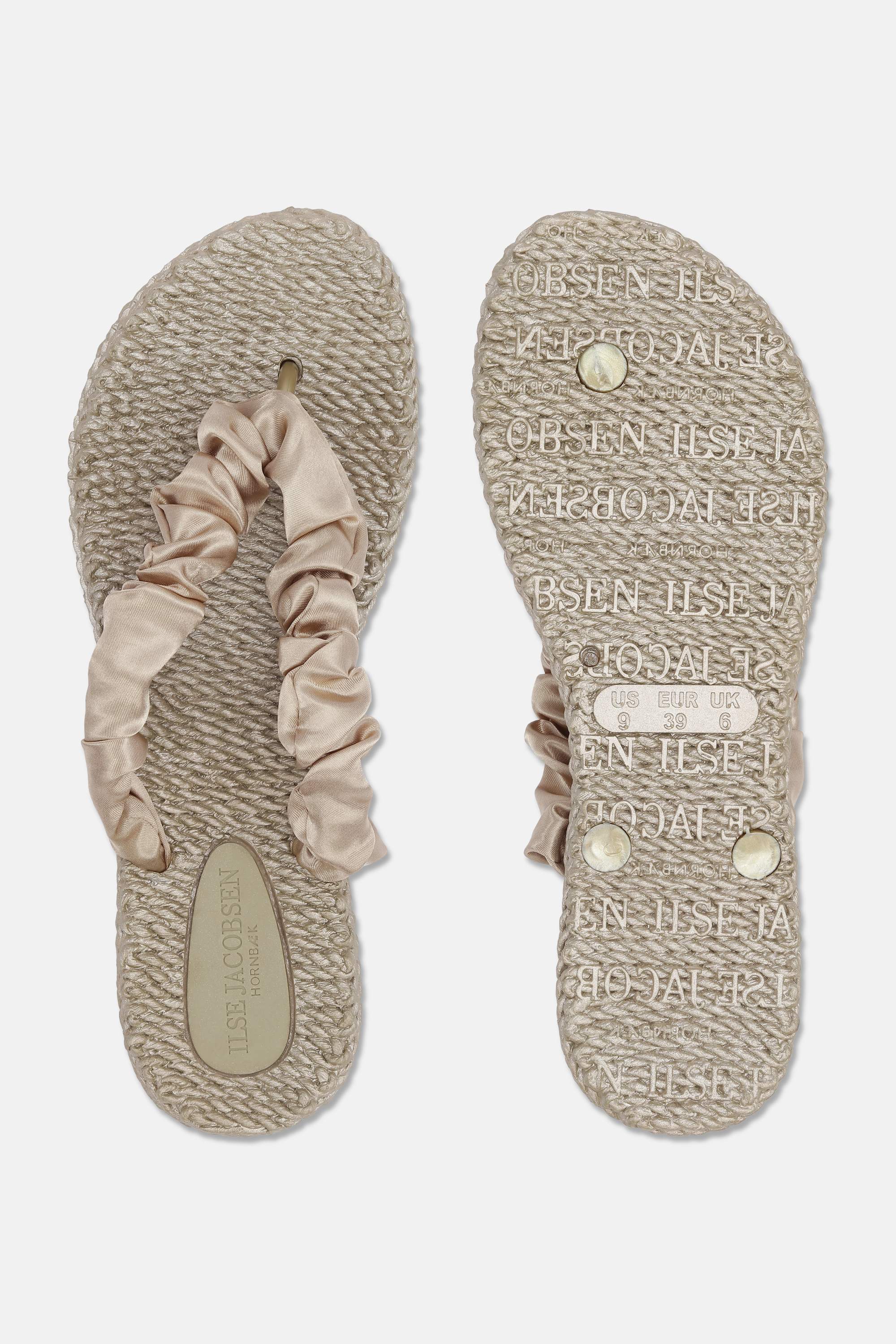 Flip-flops Fabric - Platin