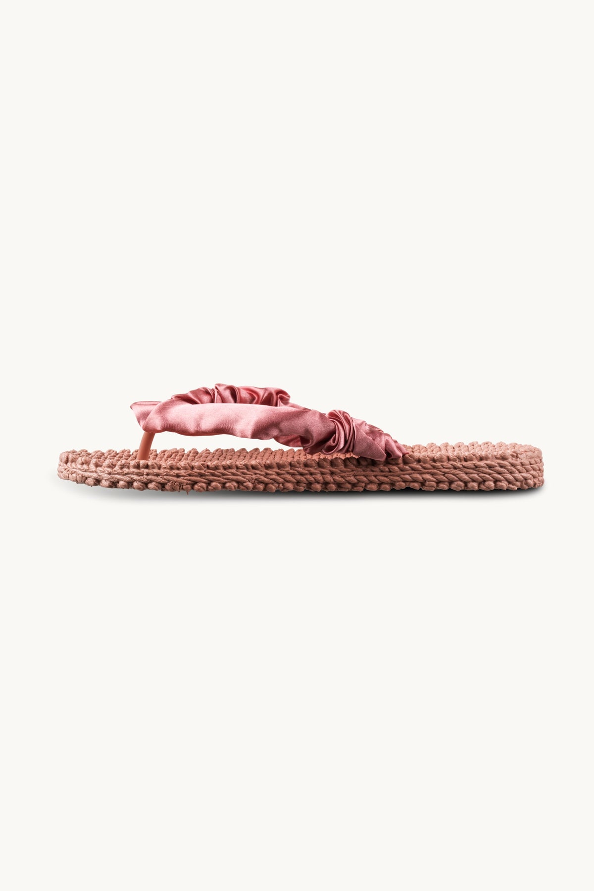 Tongs Tissu - Misty Rose