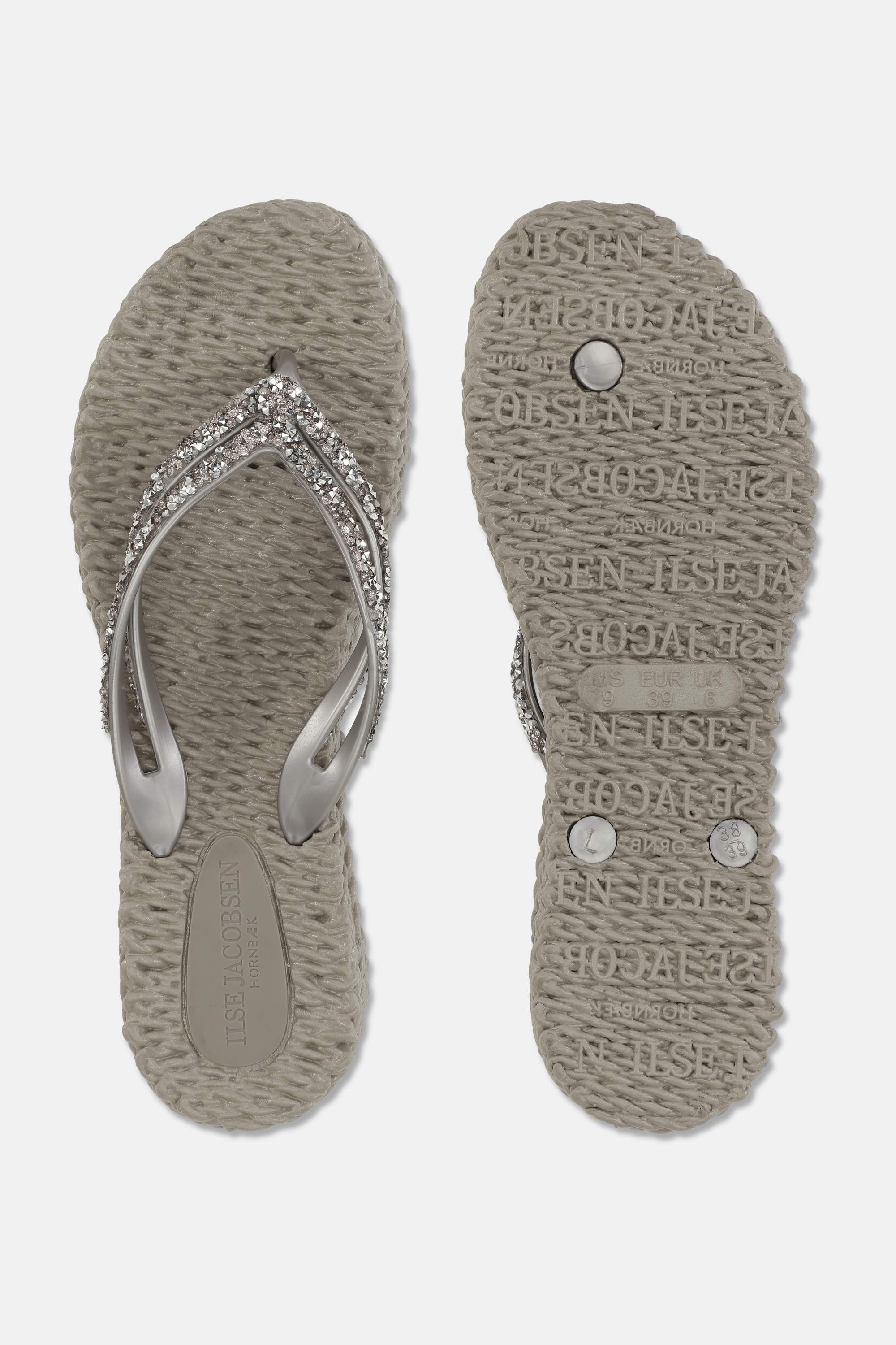 Platform Flip-flops Glitter Stones - Atmosphere