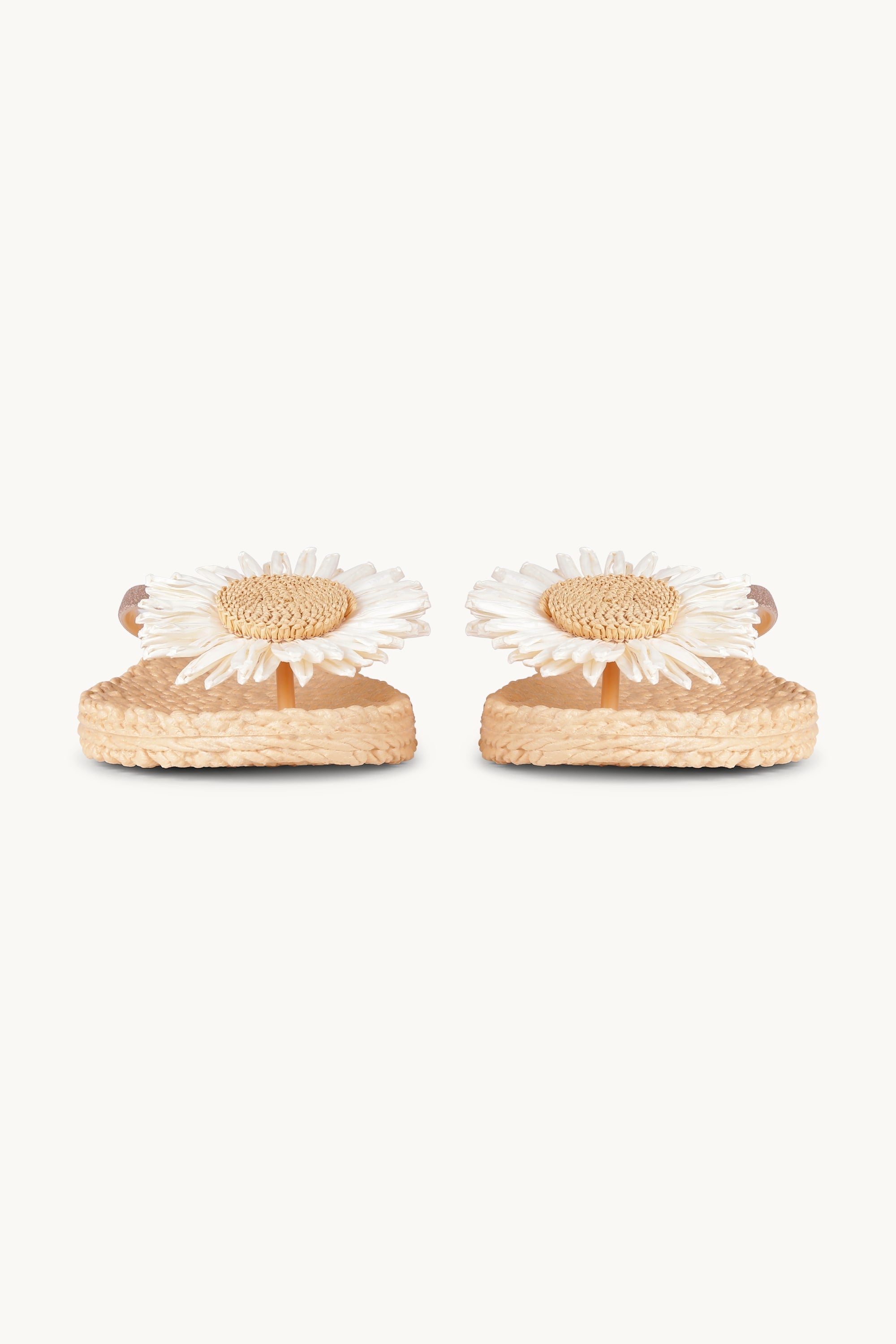 Tongs Fleur - Beige
