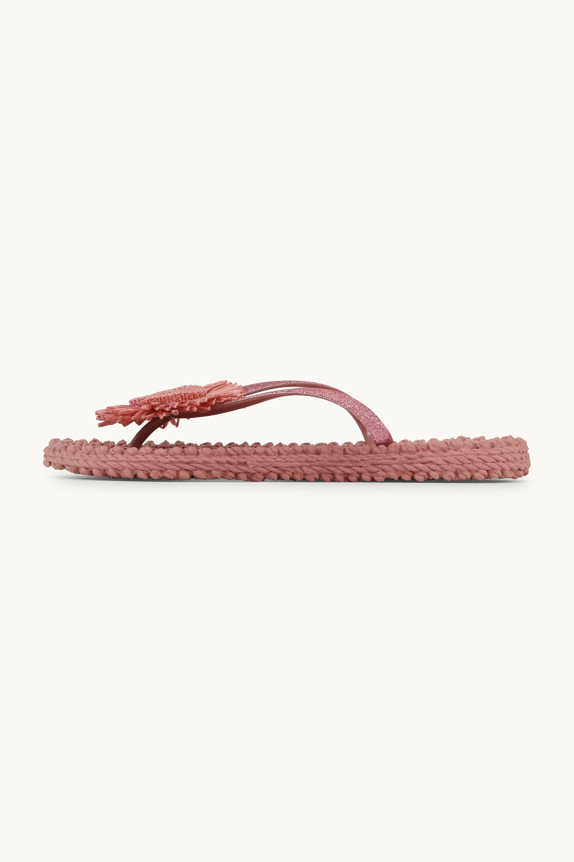 Tongs Fleur - Rouge