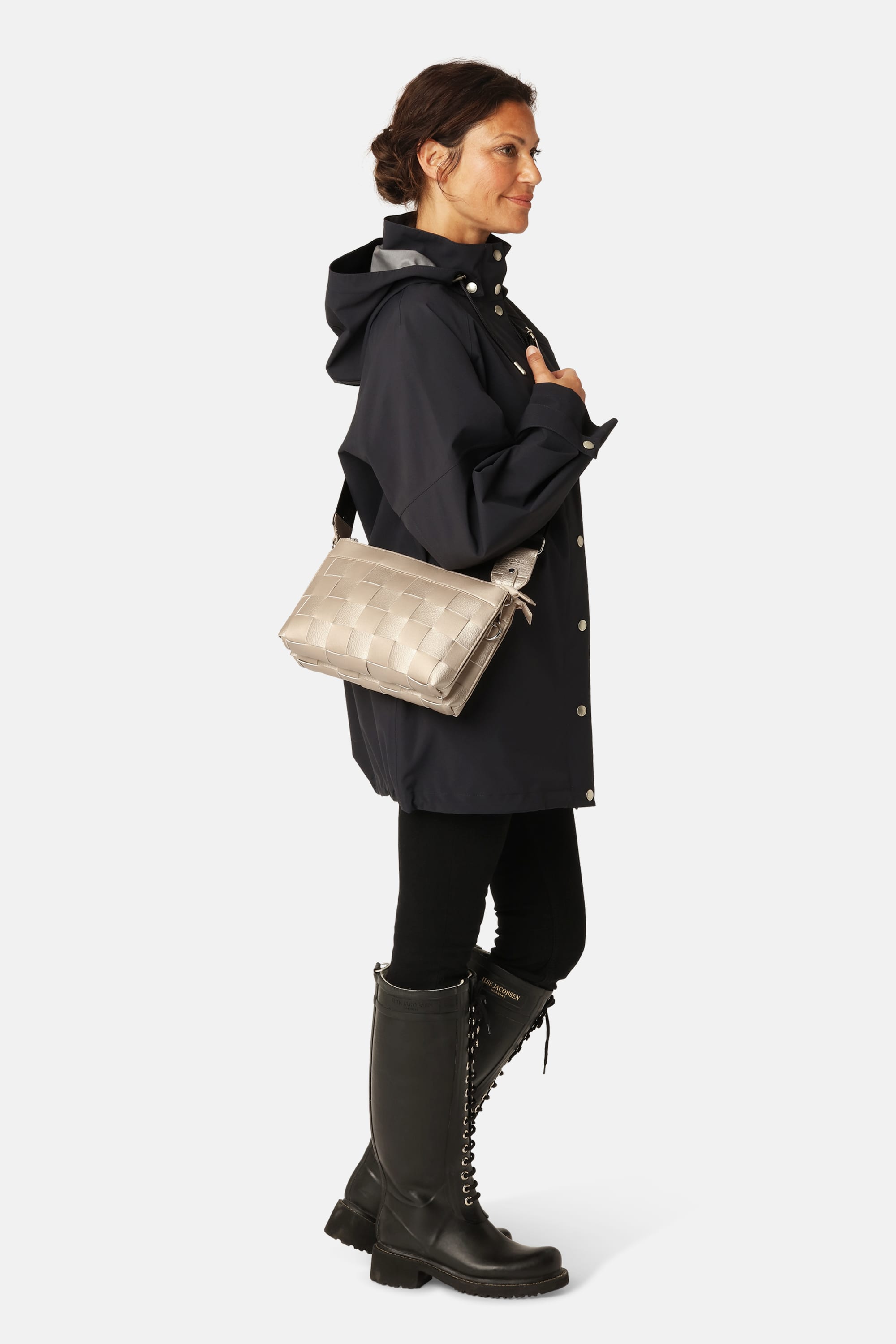 Braided Cross-Body - Platin