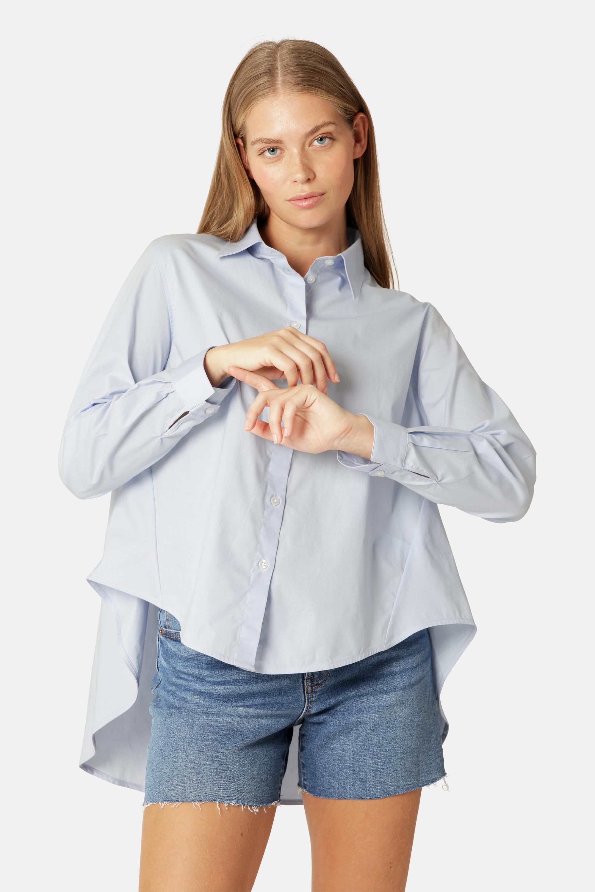 Shirt Flowy Back - Heather