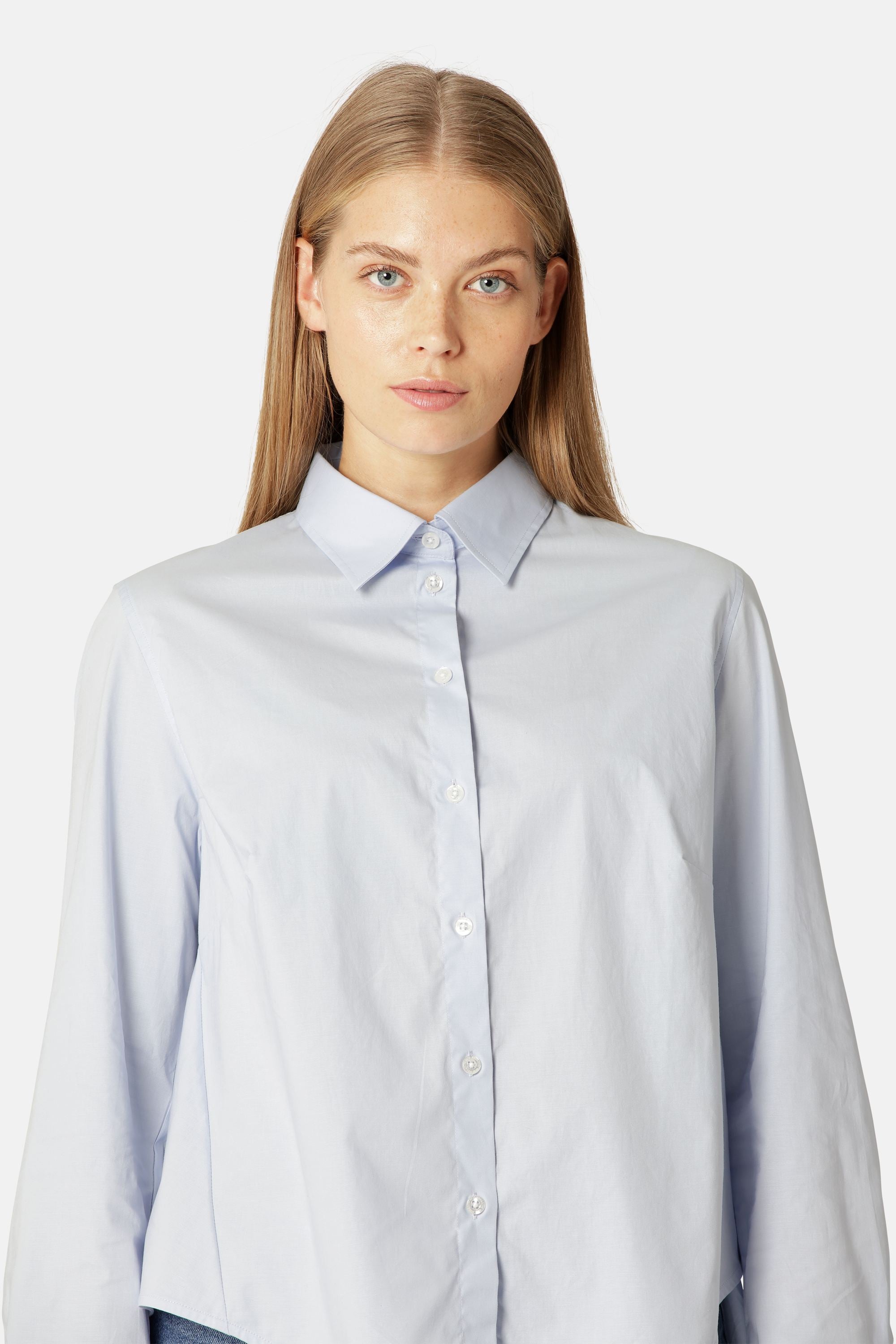 Shirt Flowy Back - Heather