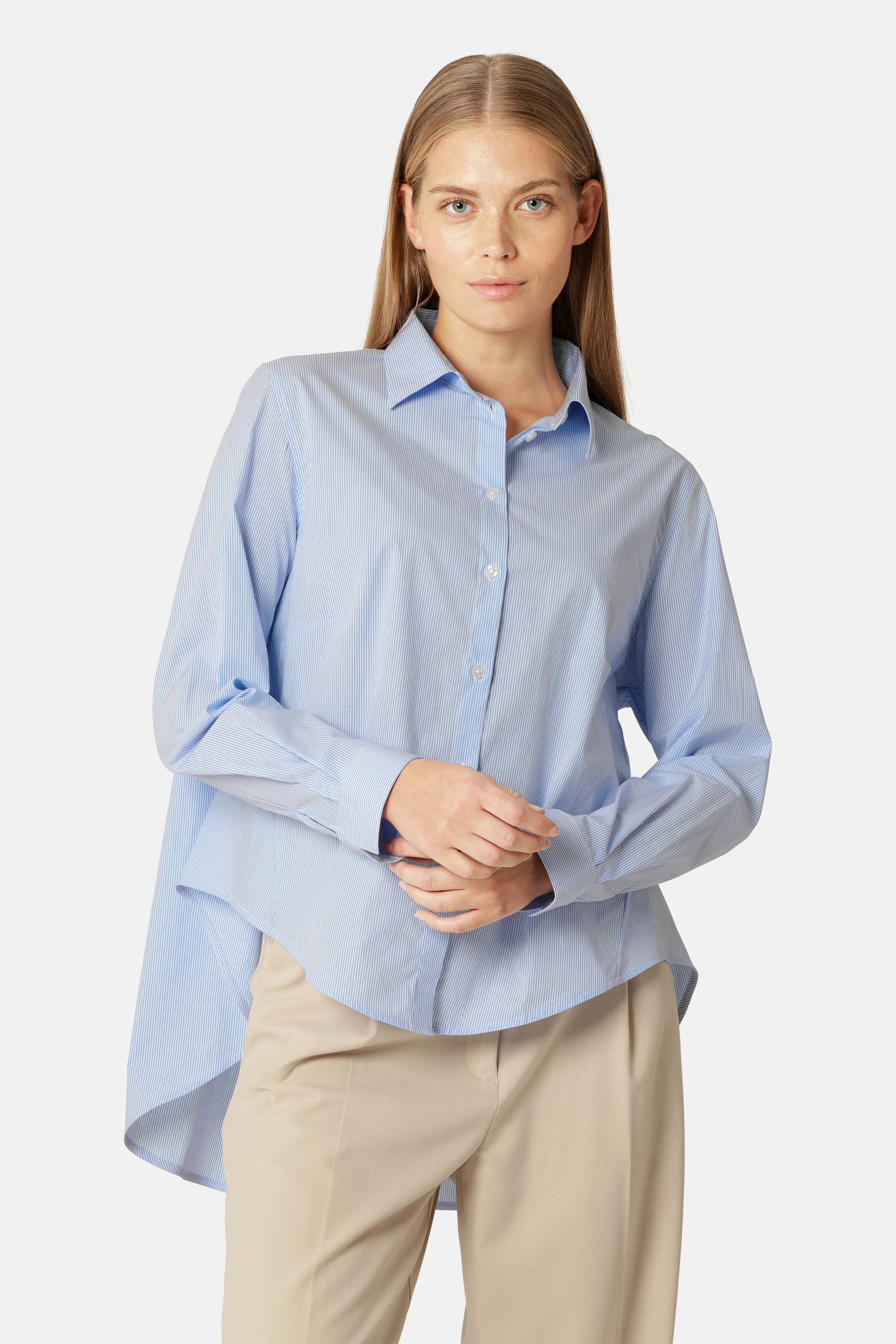 Chemise Dos Flottant Rayures - Heather