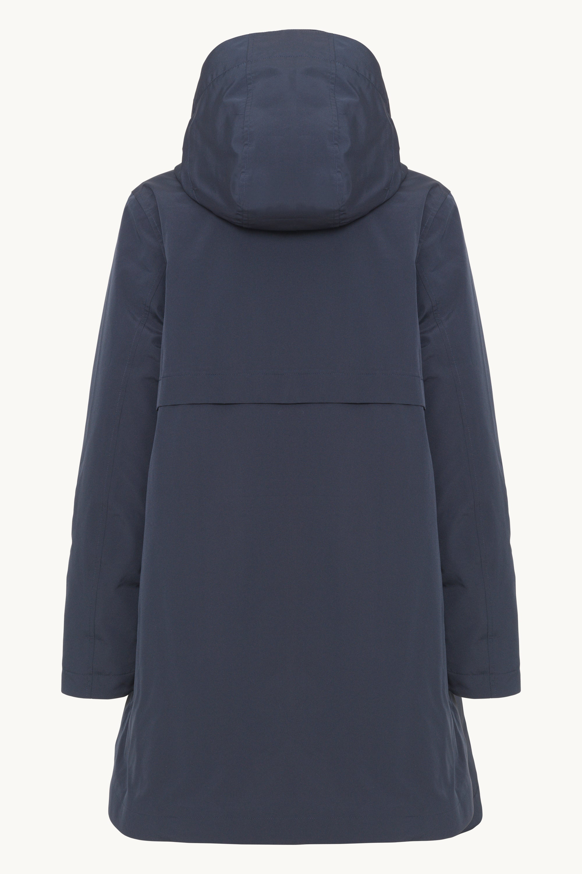 Padded Raincoat - Dark Indigo