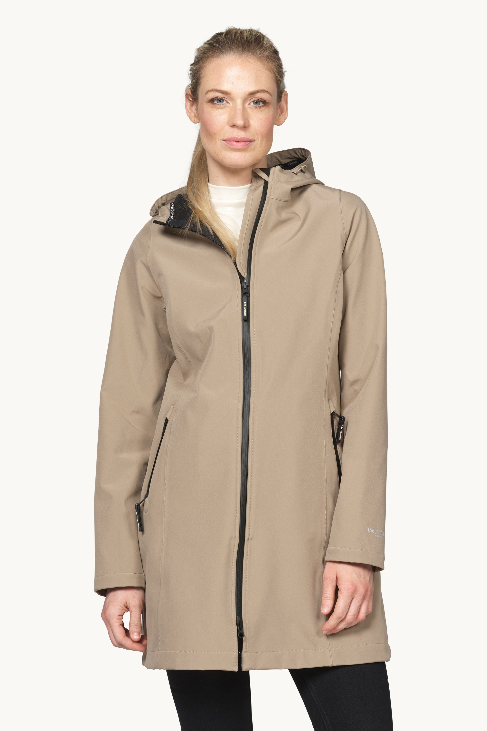 Softshell Raincoat - Greige