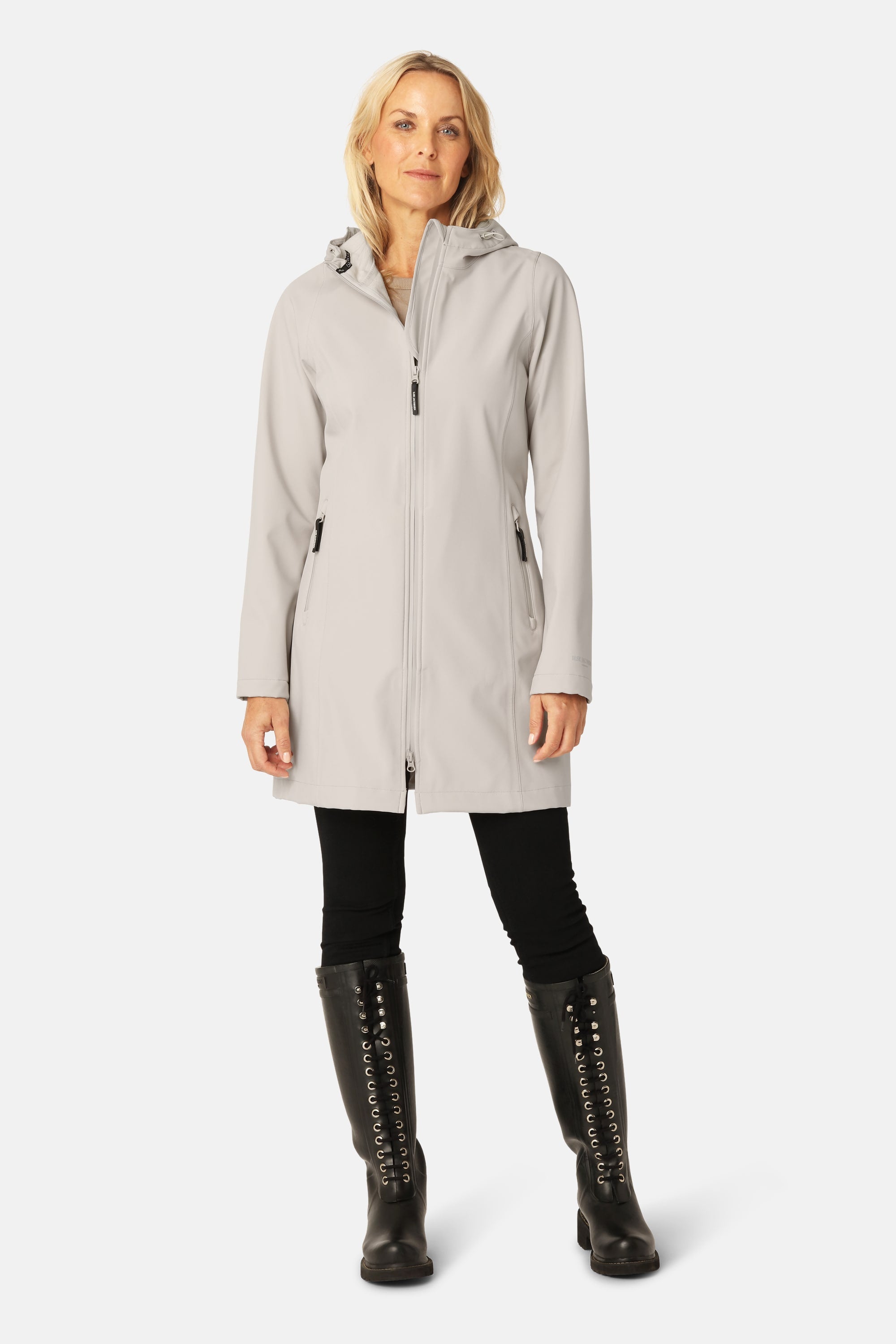 Softshell Raincoat - Chateau Gray