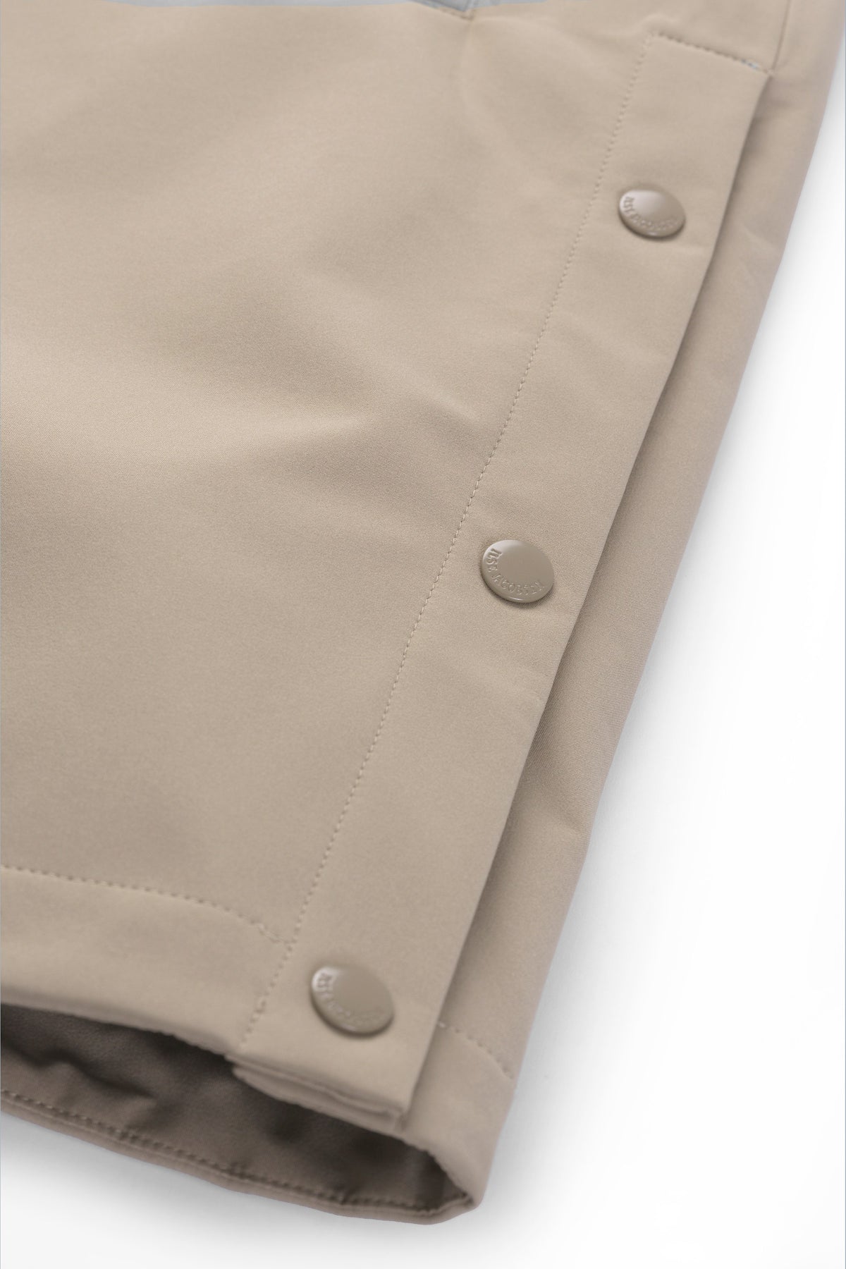 Long Softshell Raincoat - Greige