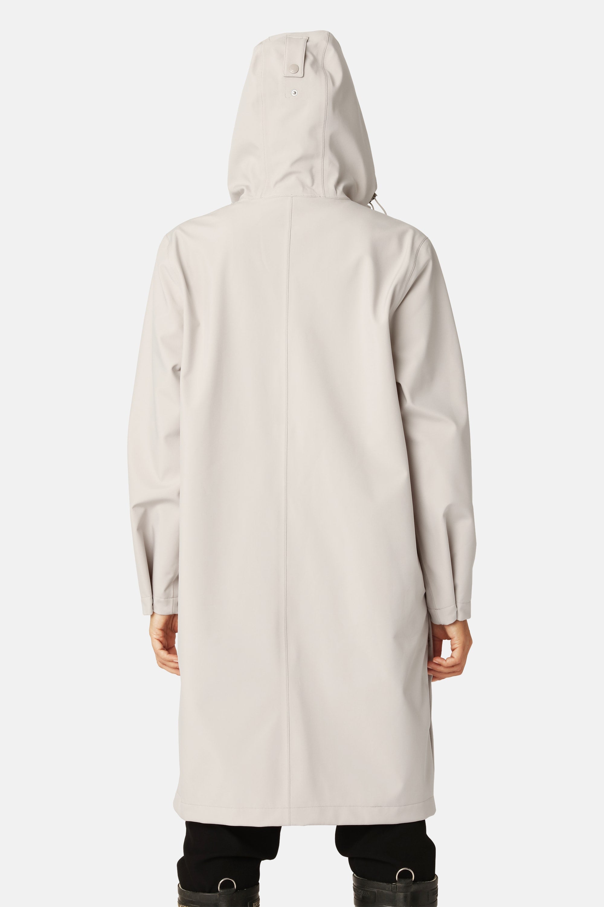 Long Softshell Raincoat - Chateau Gray