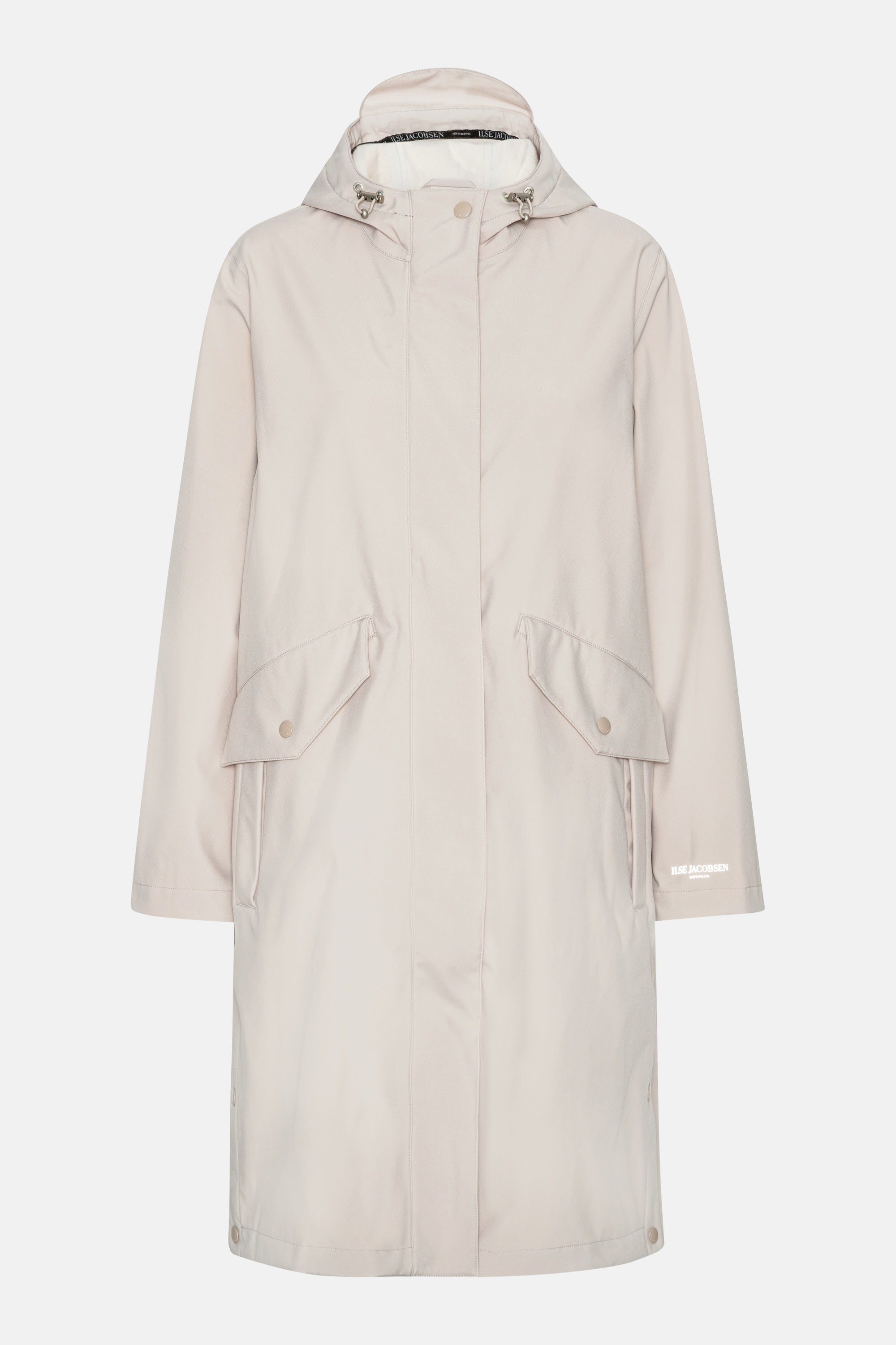 Long Softshell Raincoat - Chateau Gray
