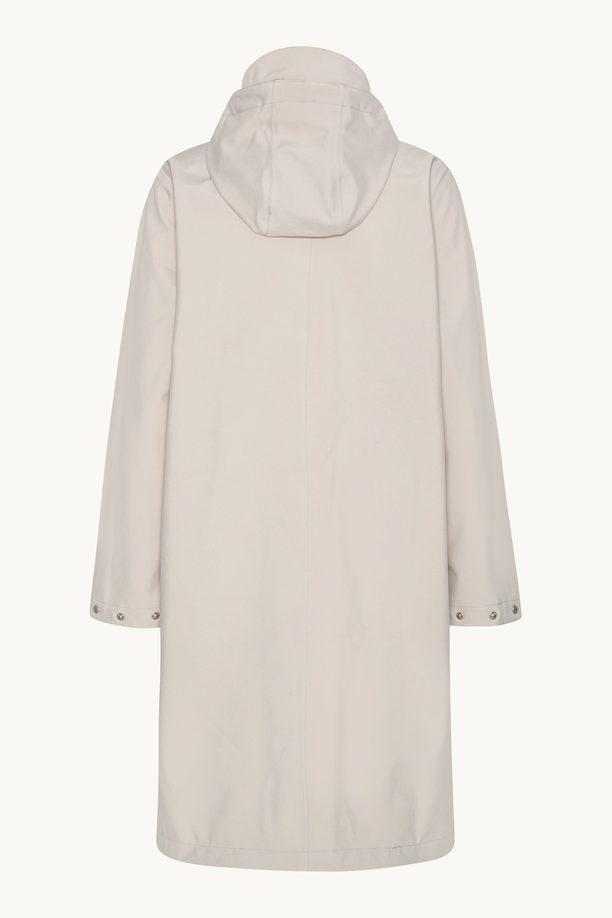 Long Softshell Raincoat - Chateau Gray