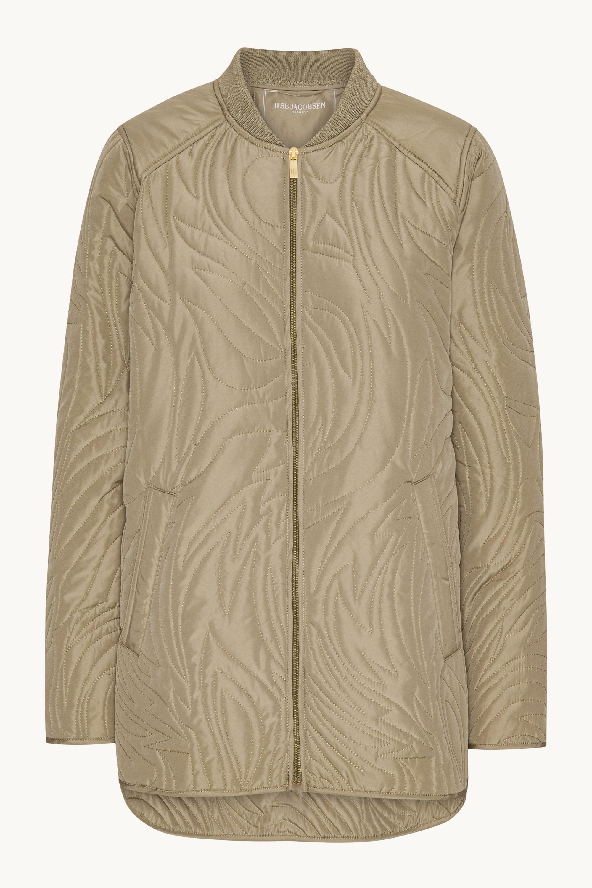 Short Quilt Jacket - Greige