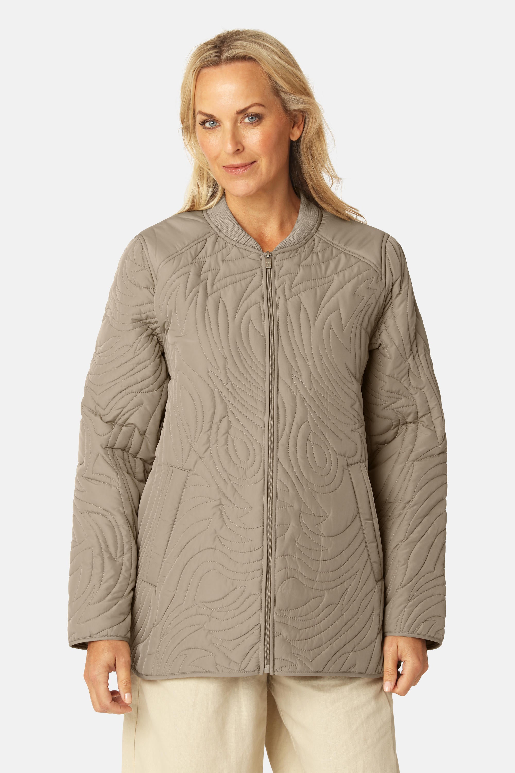 Veste Matelassée Courte - Coriander