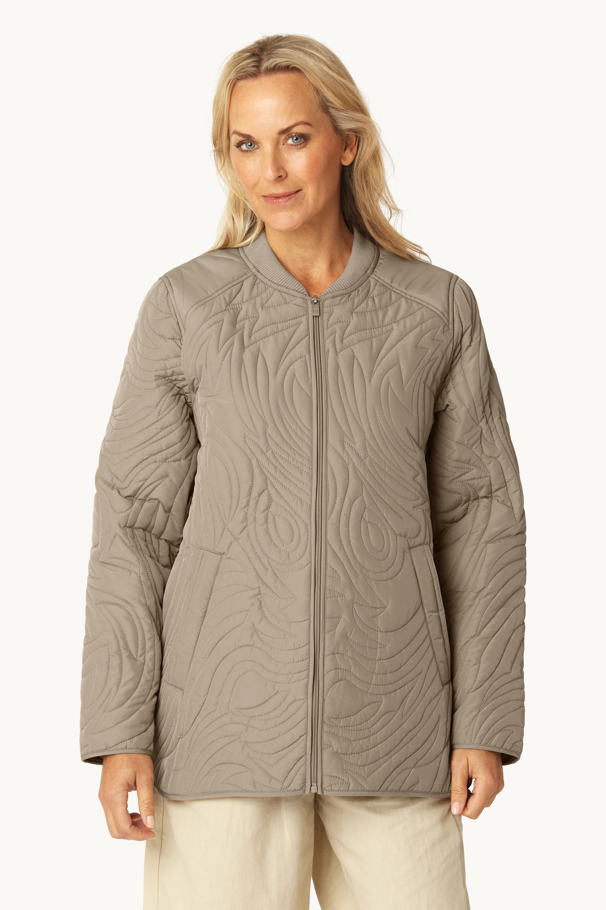 Short Quilt Jacket - Coriander