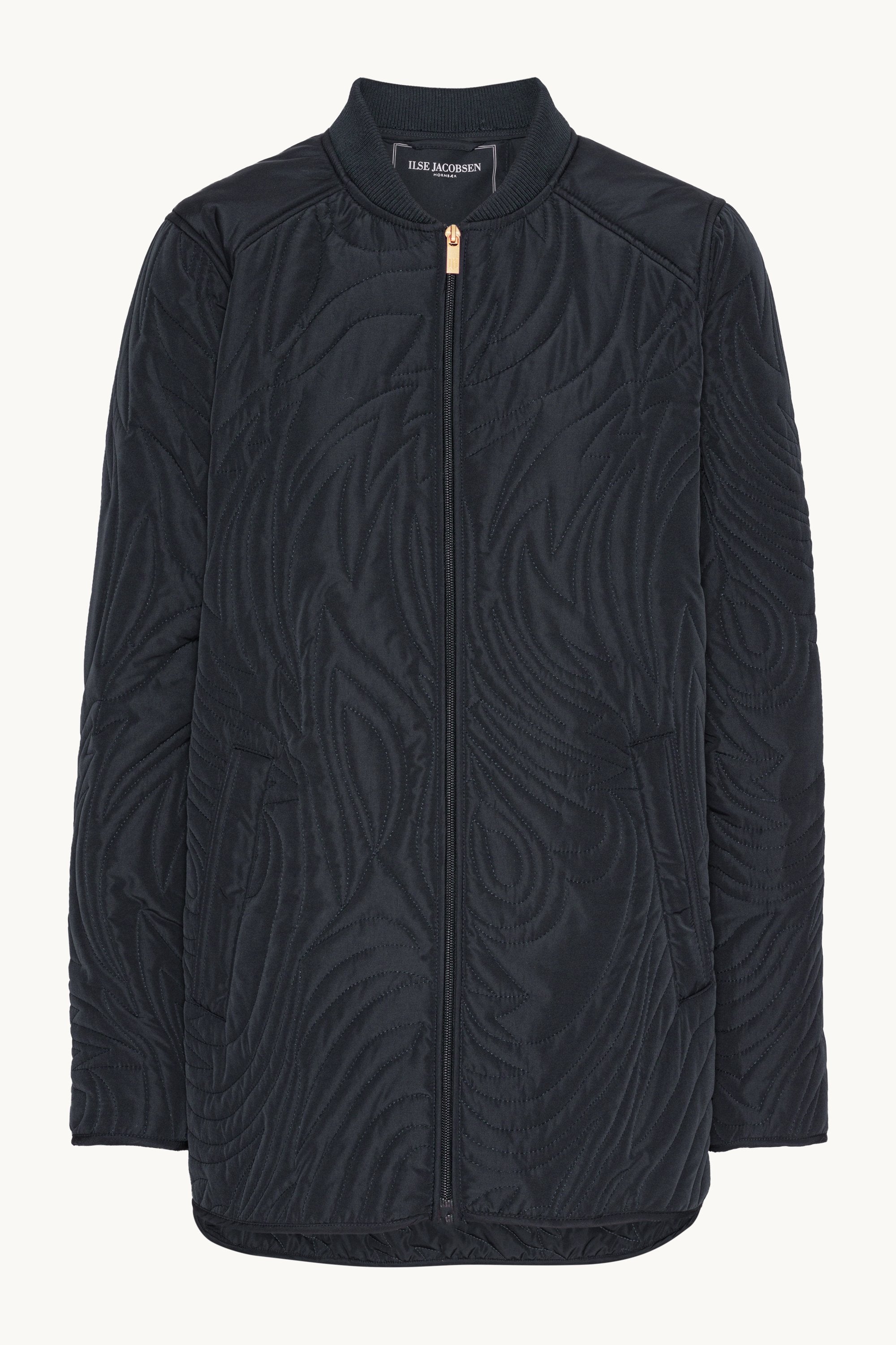 Short Quilt Jacket - Dark Indigo
