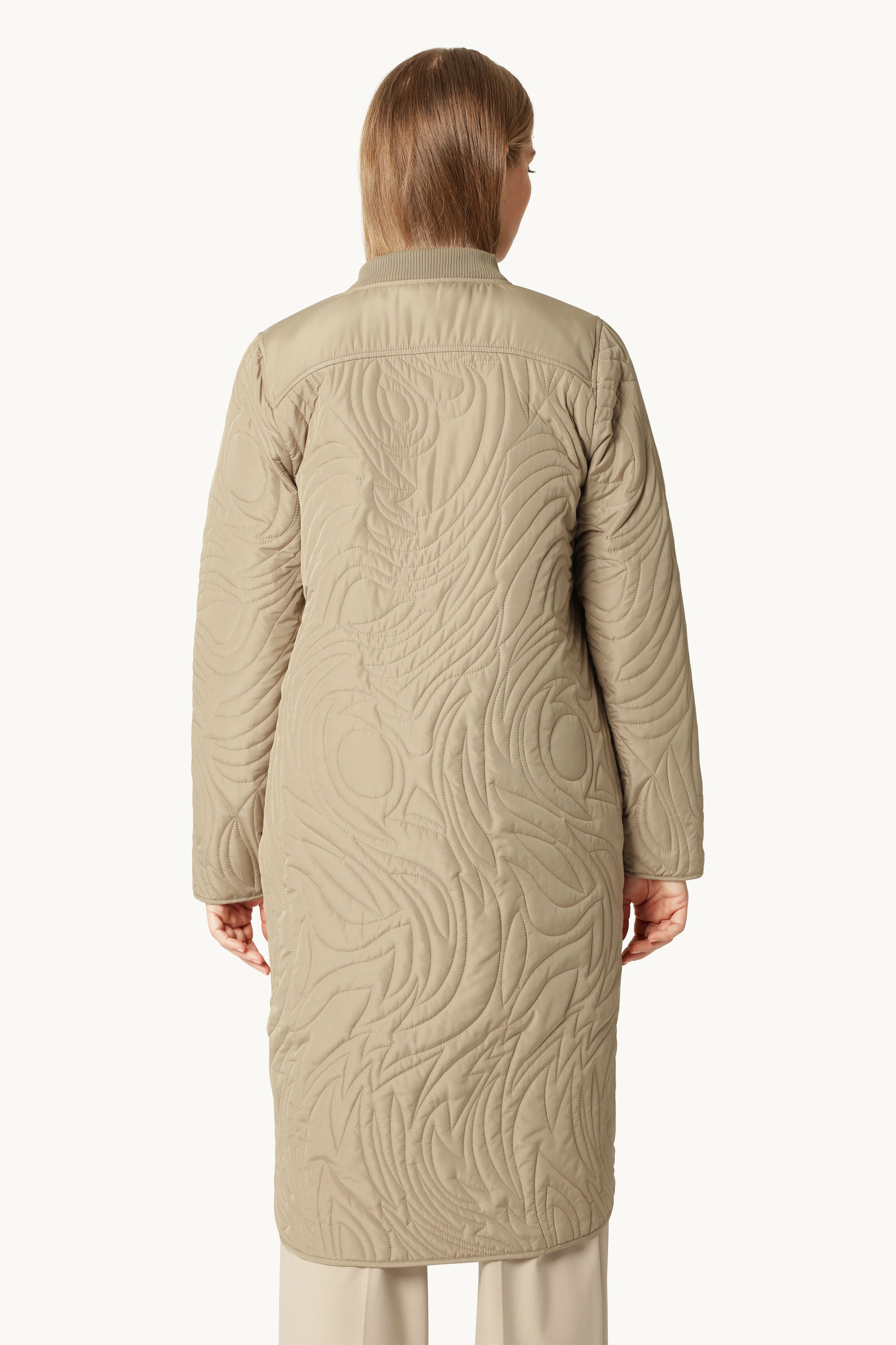 Veste Matelassée - Greige